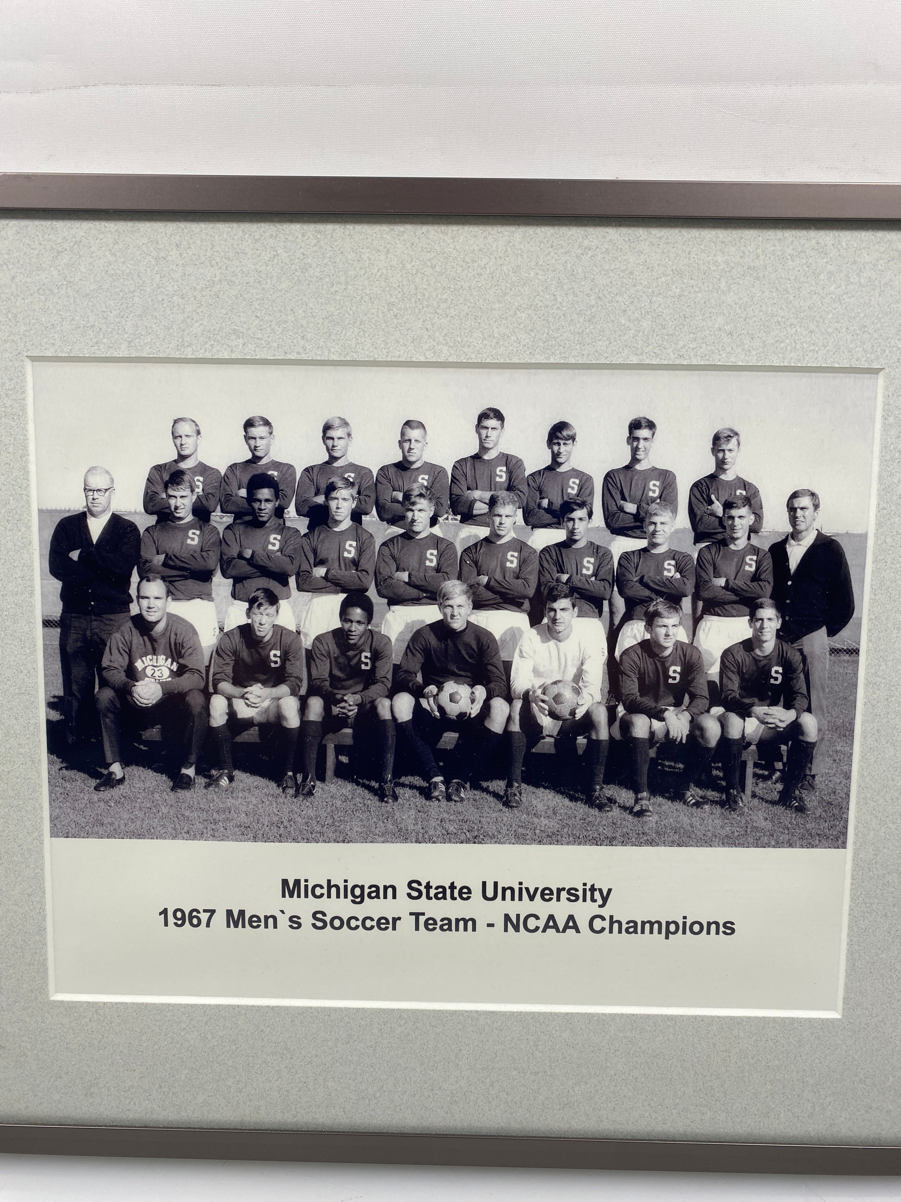 Michigan State University 1967 Men's Soccer Team - NCAA Champions