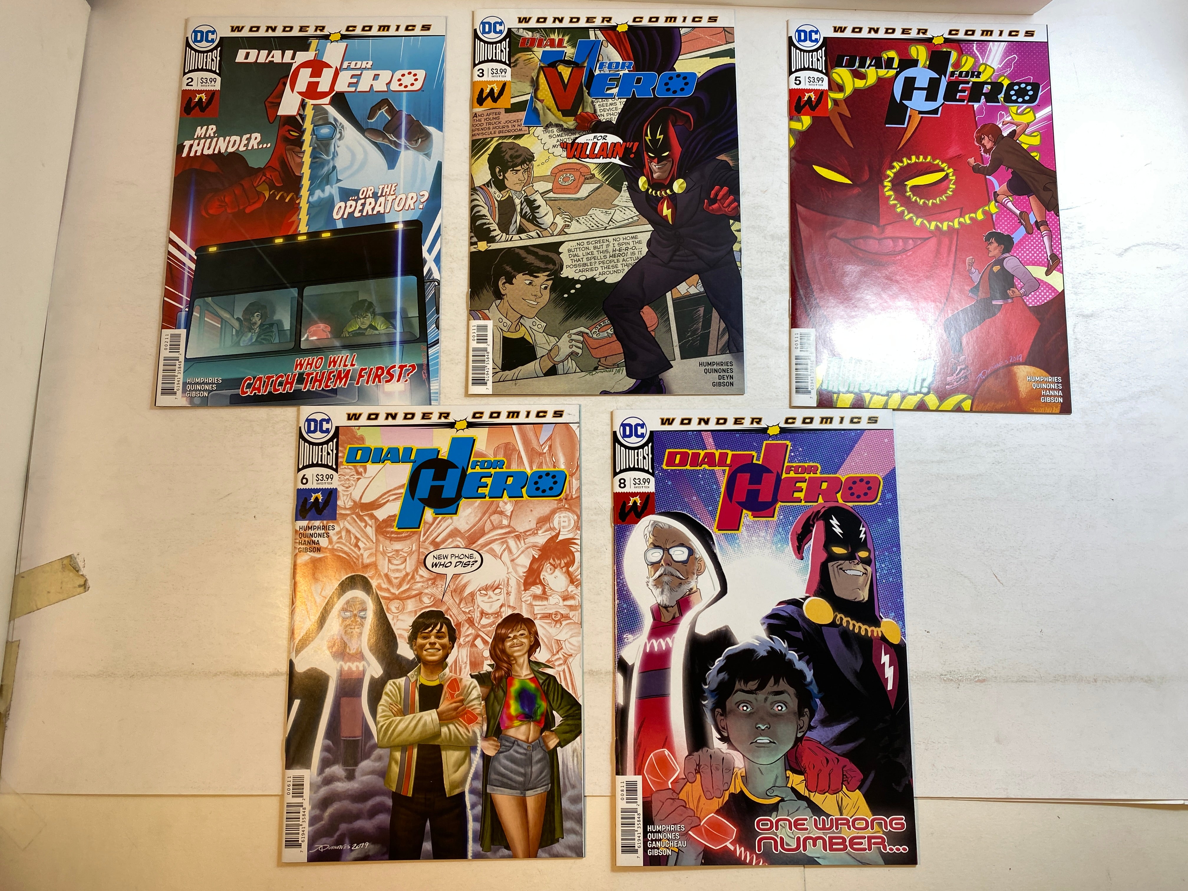 Lot of 9 Dial H for Hero DC Comics 2019-2020