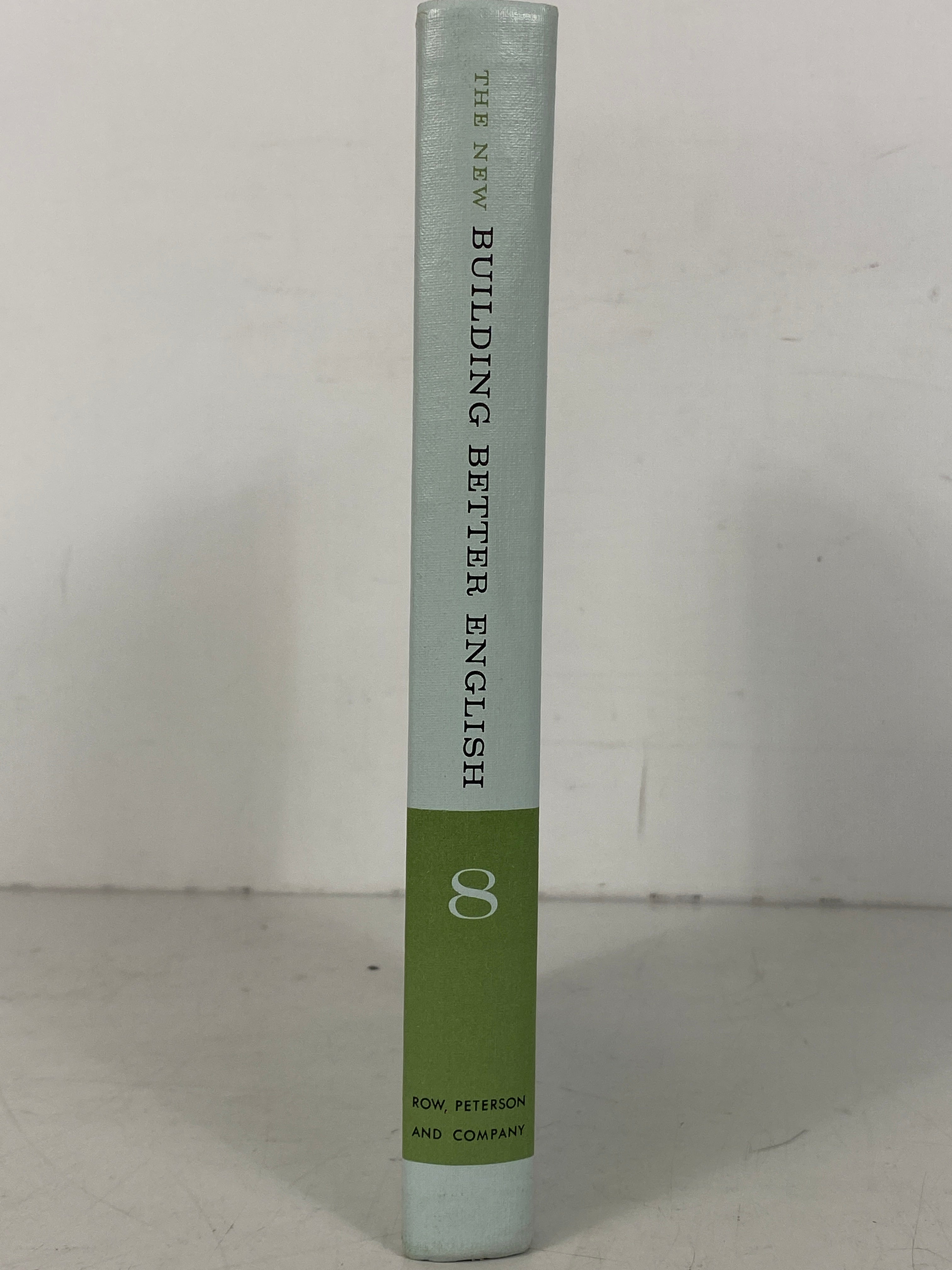 The New Building Better English 8 1961 Vintage HC Textbook