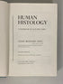 Human Histology Leslie Brainerd Arey 1963 Second Edition Vintage HC