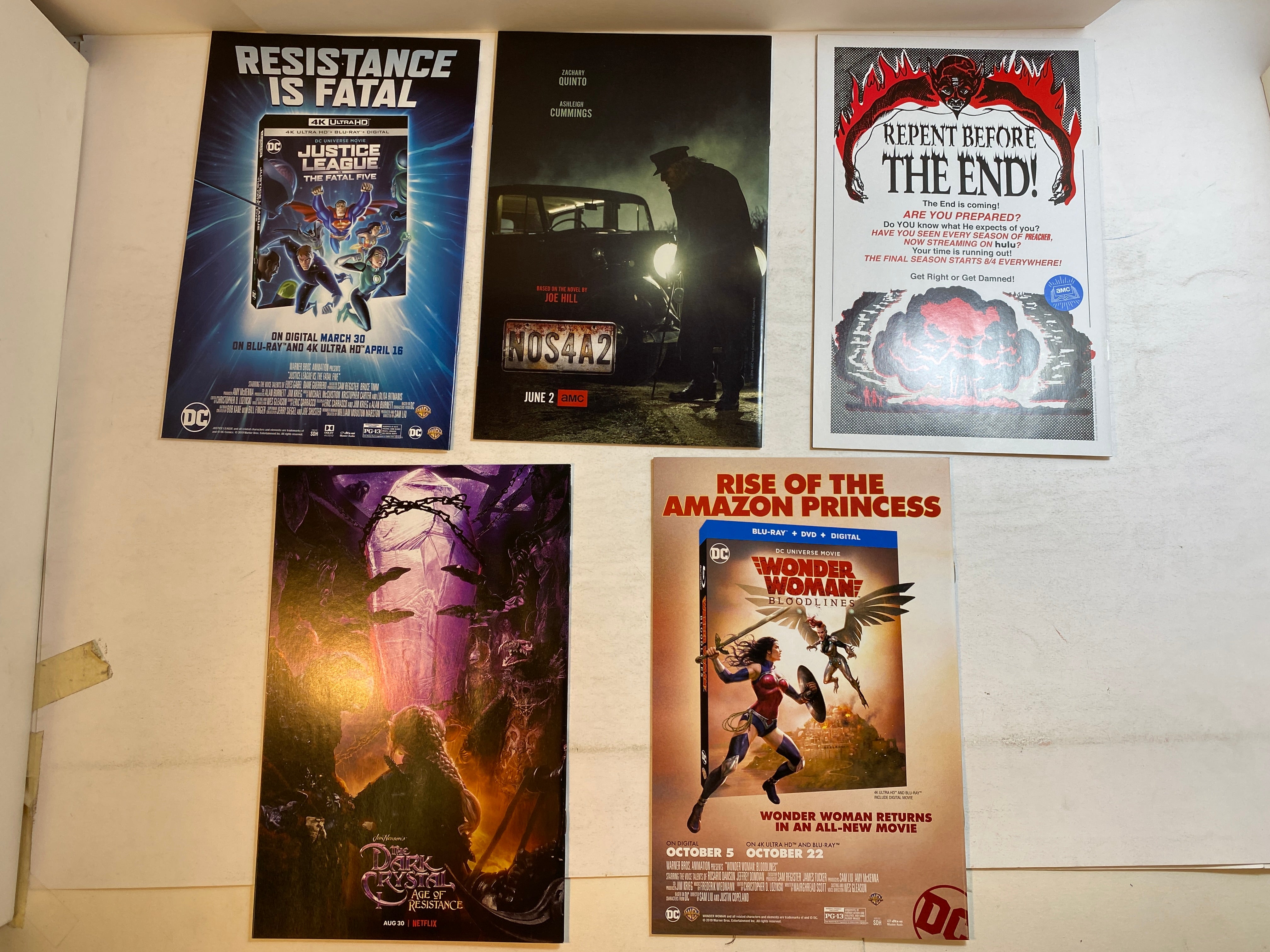 Lot of 9 Dial H for Hero DC Comics 2019-2020