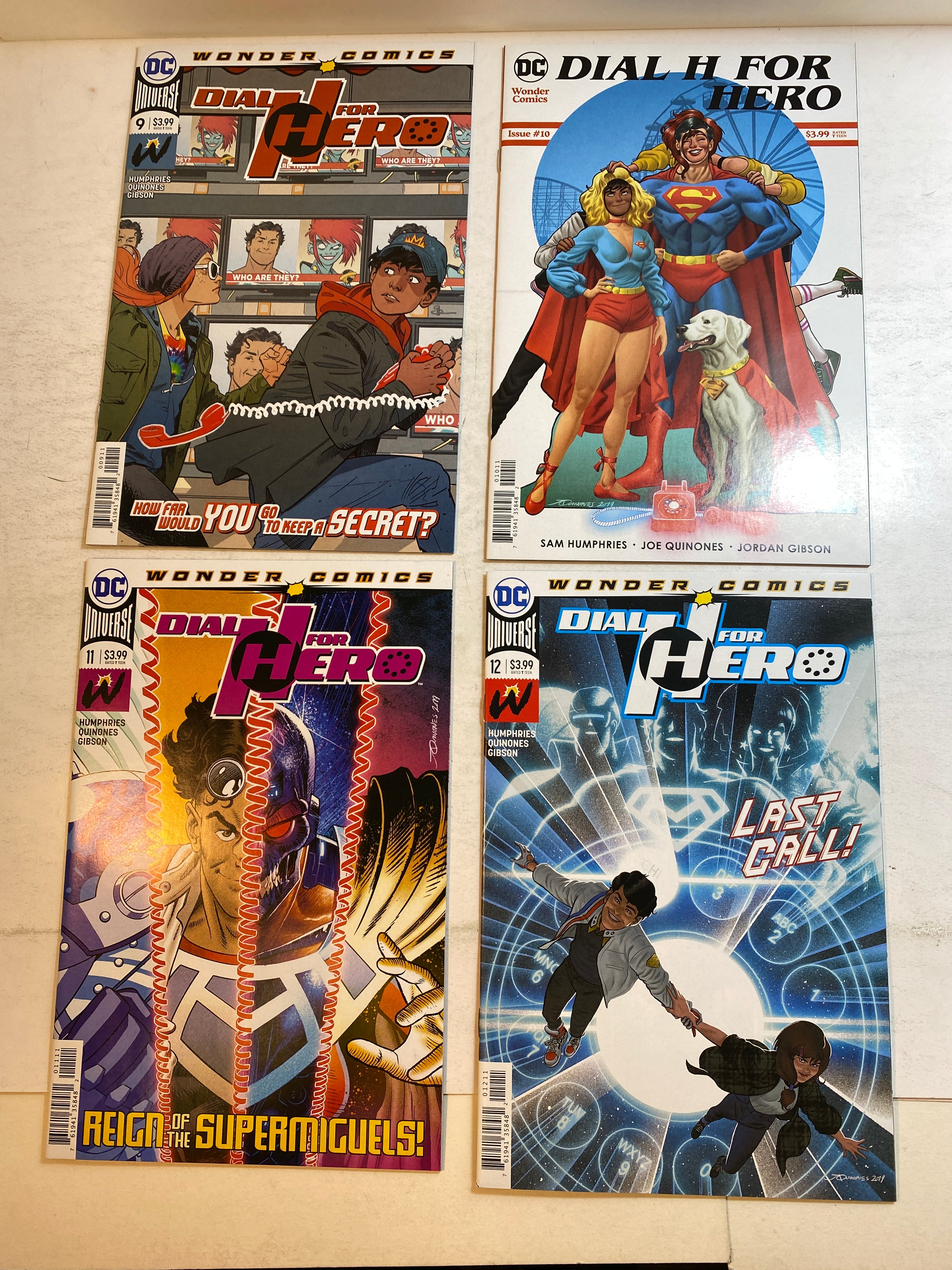Lot of 9 Dial H for Hero DC Comics 2019-2020