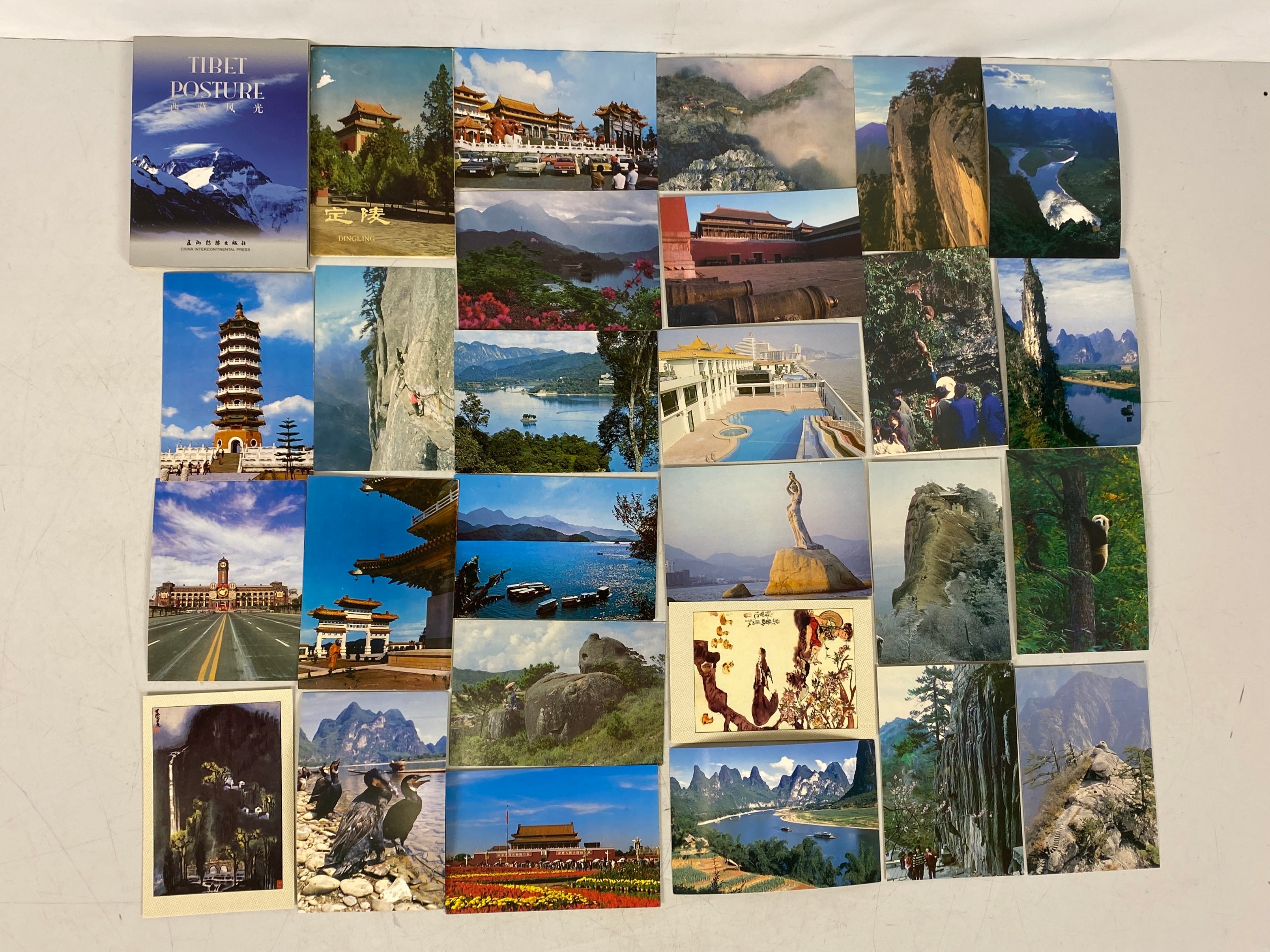 Lot of China Postcards and Travel Ephemera