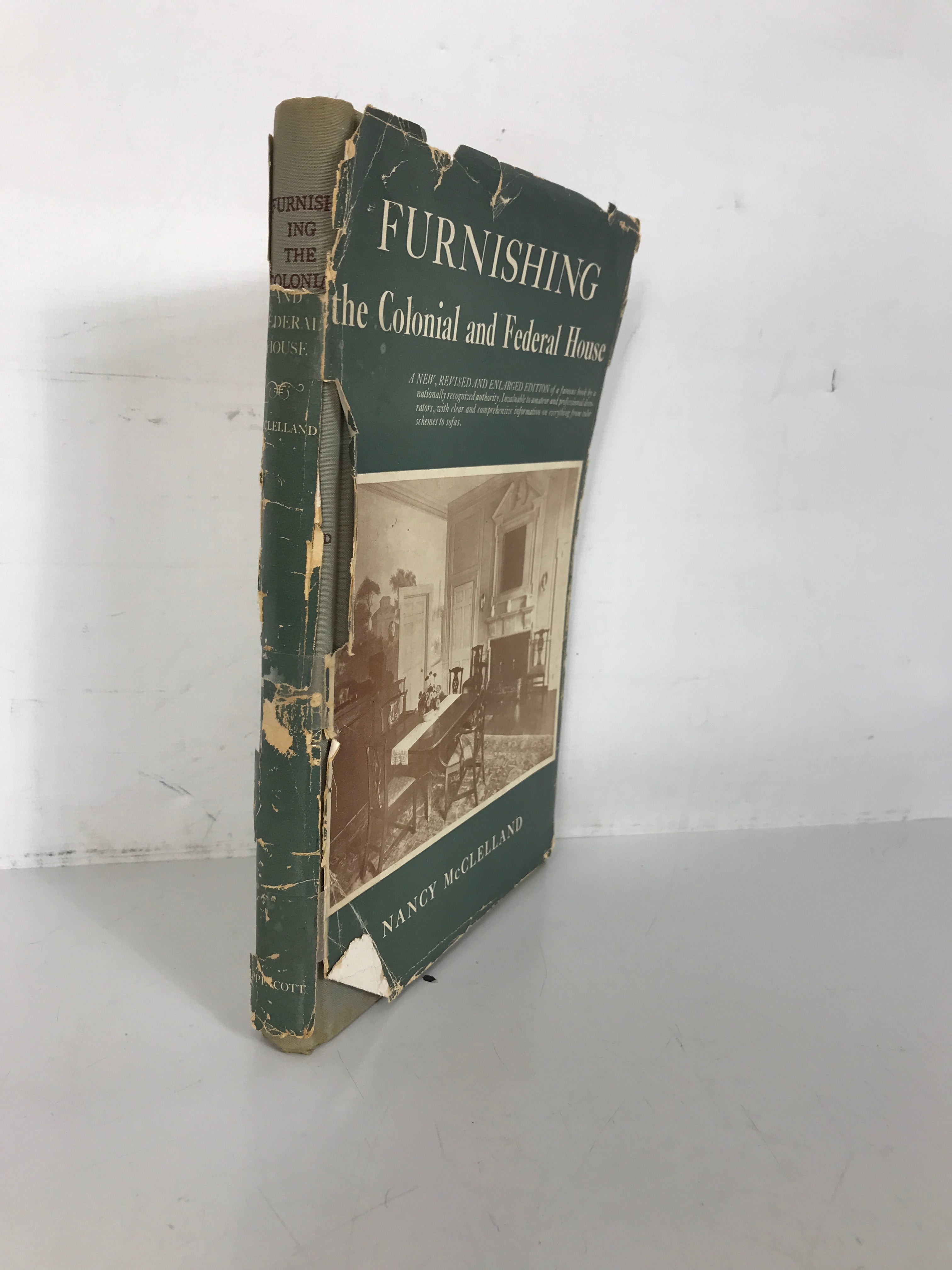 Furnishing the Colonial and Federal House McClelland 1947 Revised Ed HC DJ