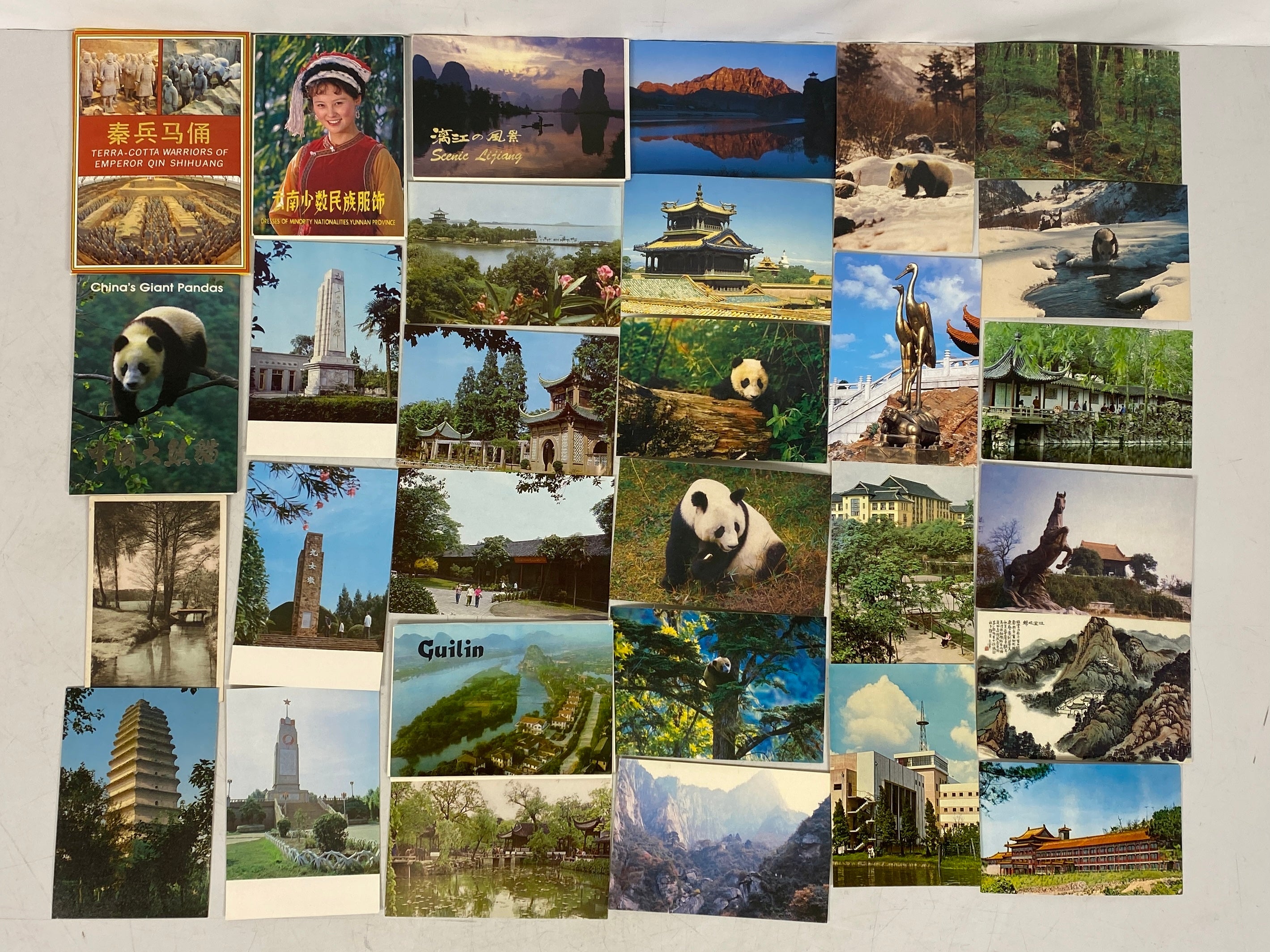 Lot of China Postcards and Travel Ephemera