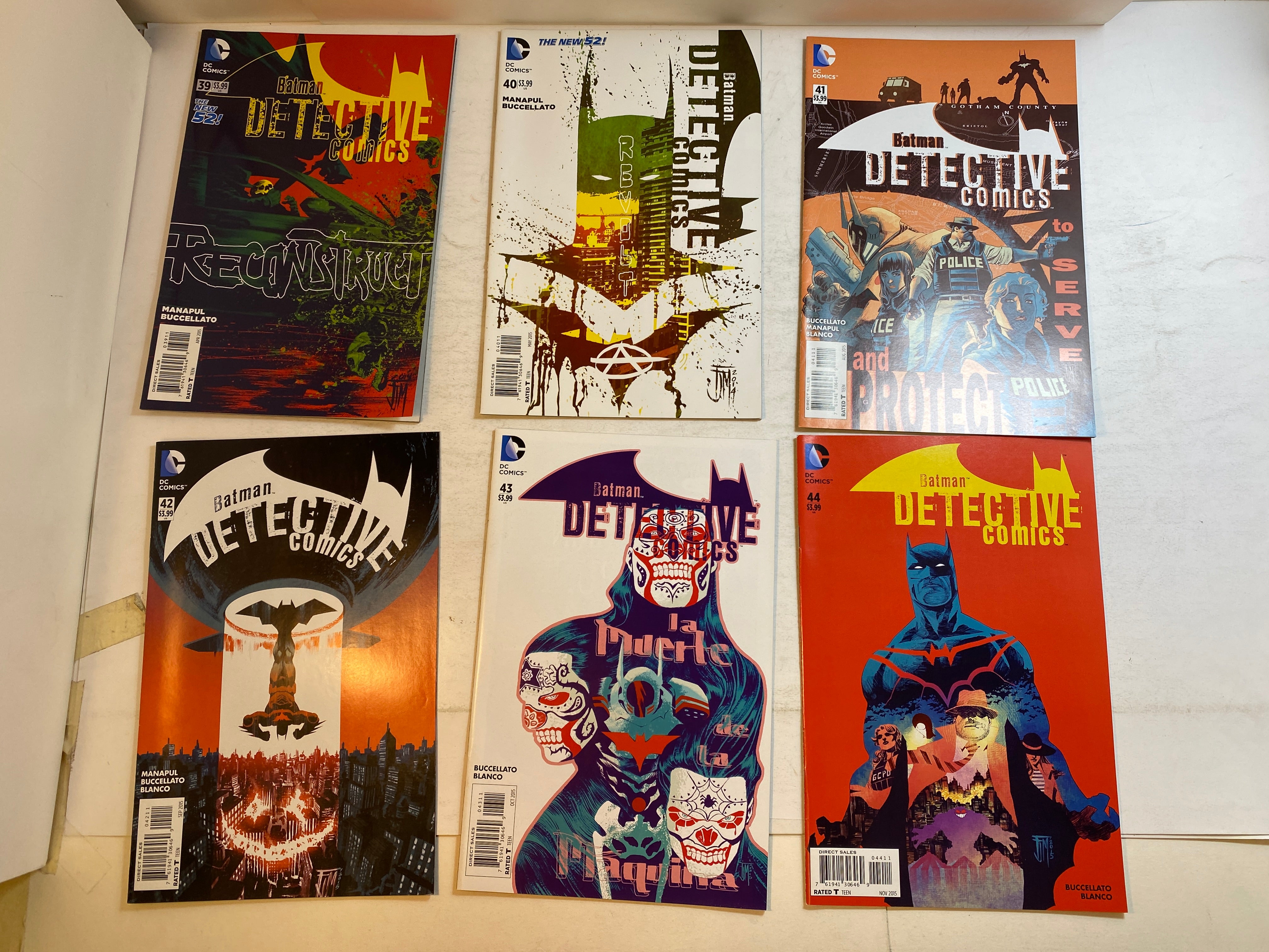 Lot of 13 Batman Detective Comics DC 2015-2016