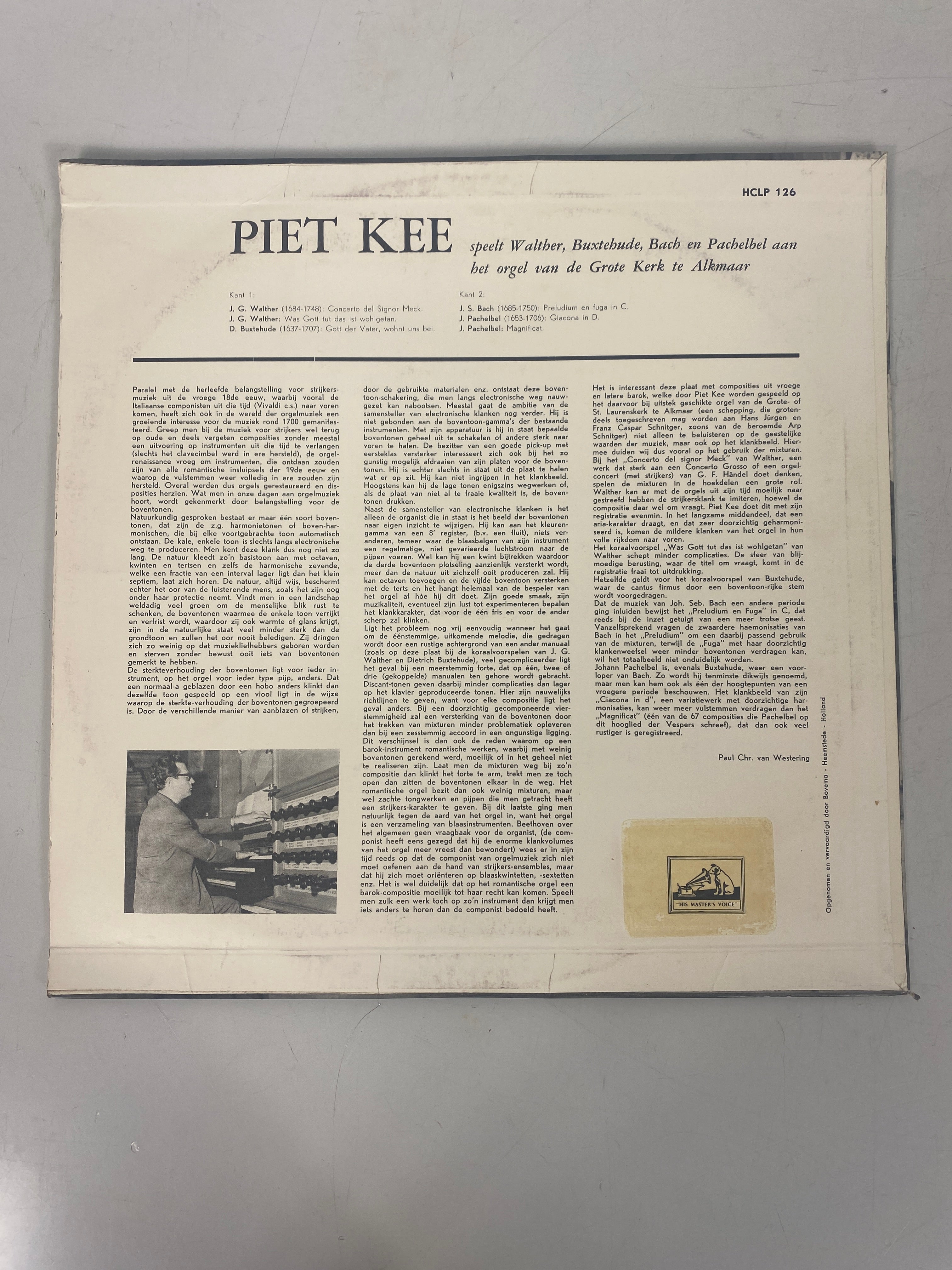 Piet Kee Vinyl Record