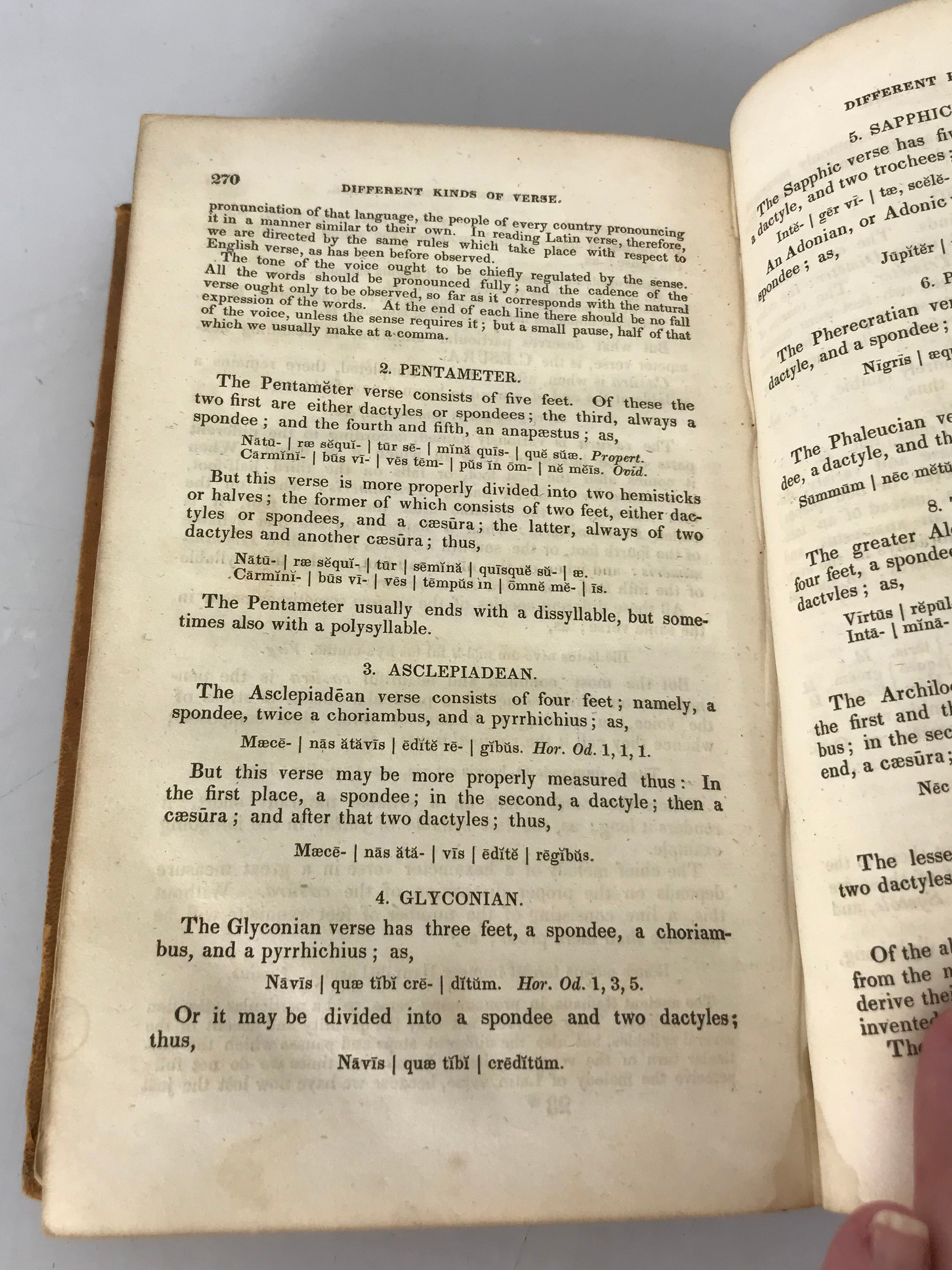 Adam's Latin Grammar by Benjamin Gould 1833