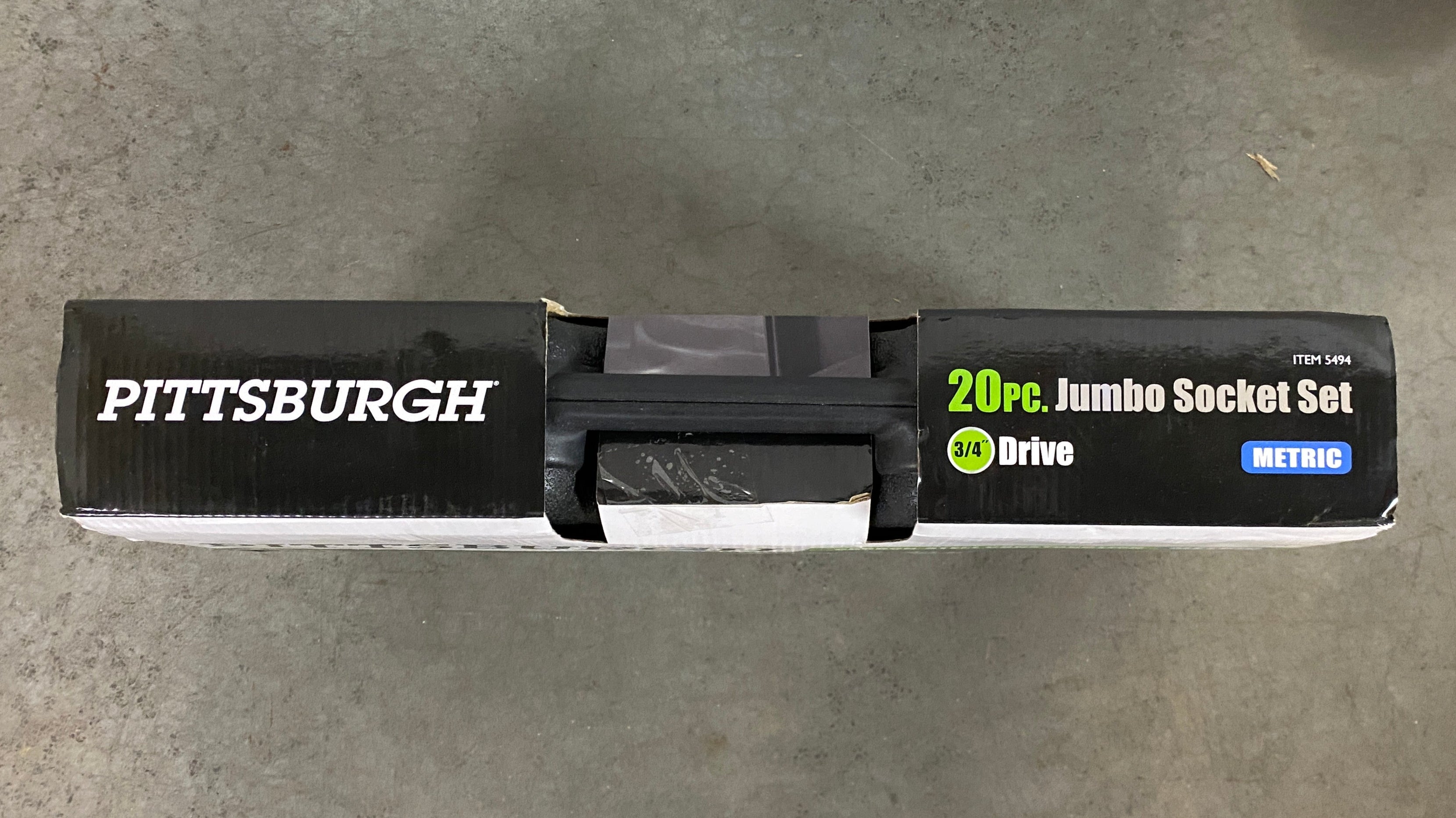 Pittsburgh 20pc Jumbo Socket Set *New*