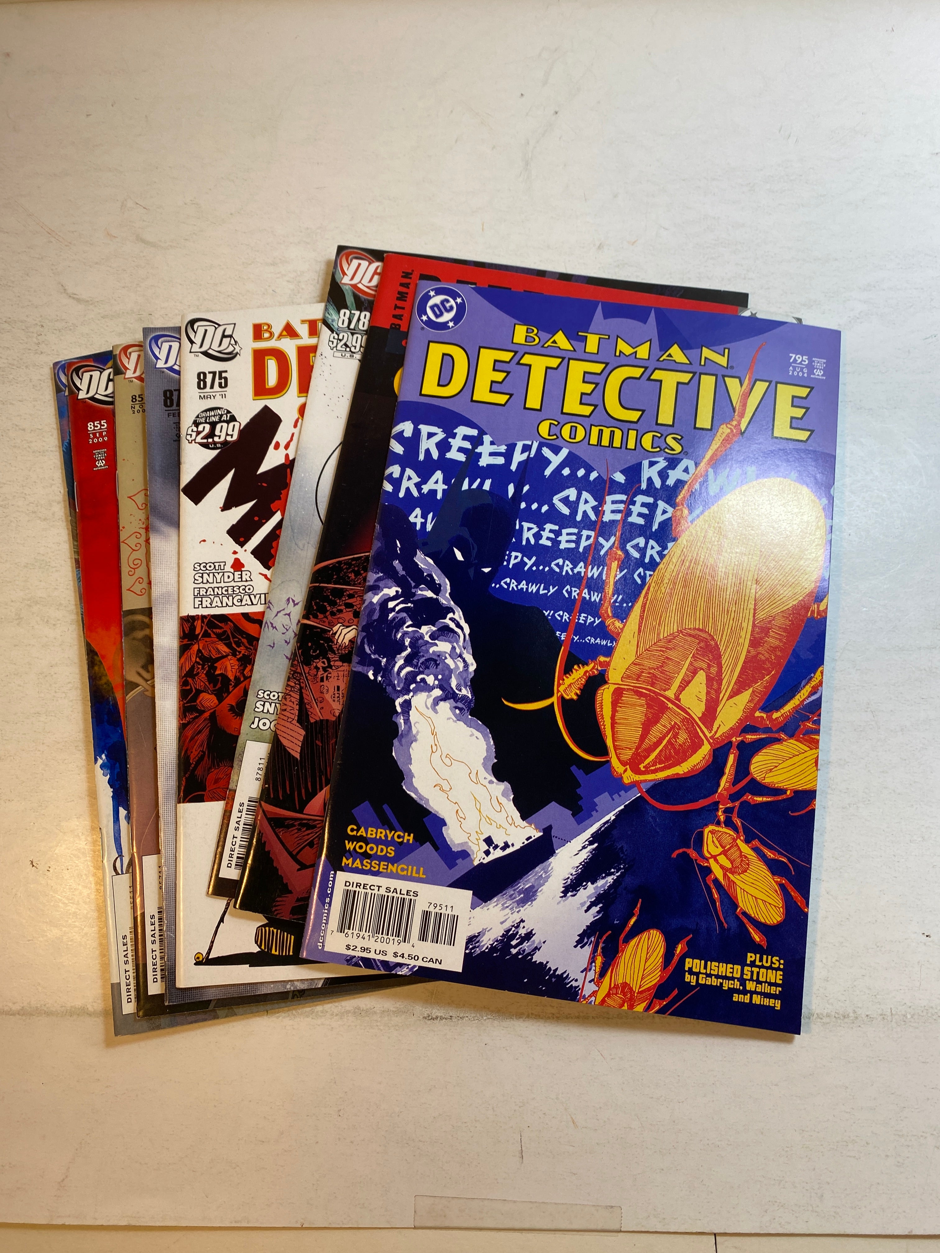 Lot of 8 Batman Detective Comics 2004-2009