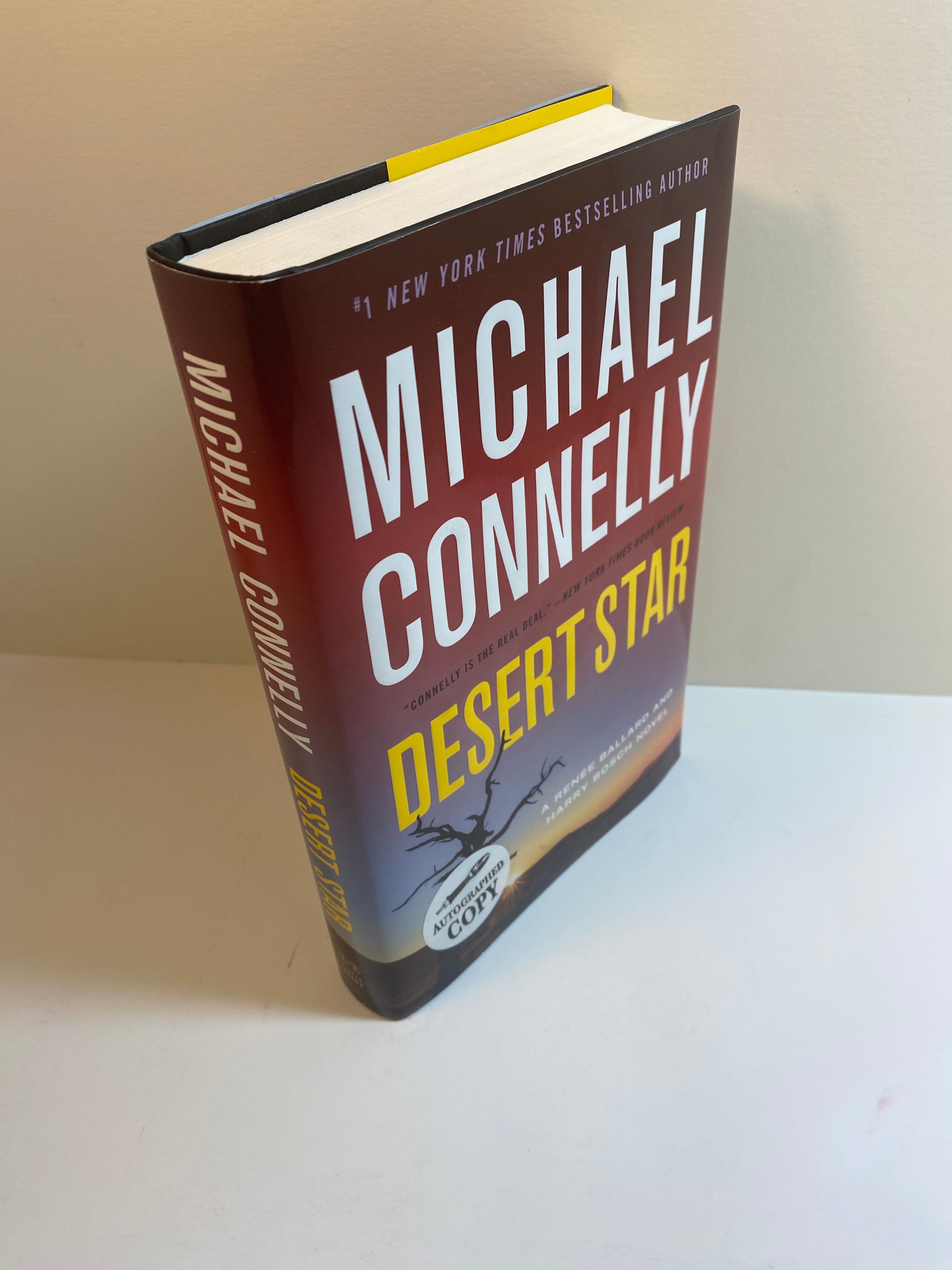 Desert star Michael Connelly 2022 First Edition *signed*