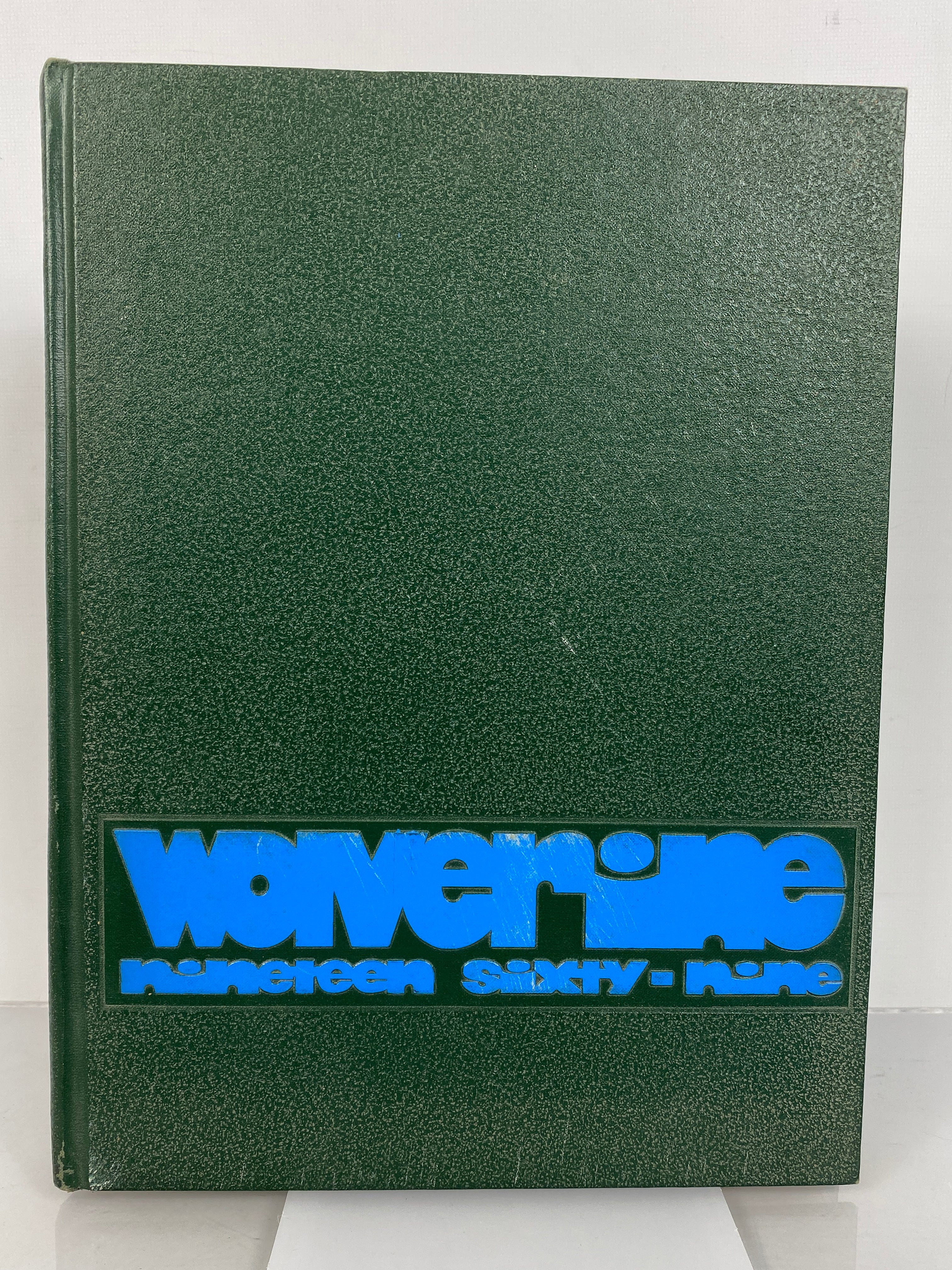 1969 Michigan State University "Wolverine" Yearbook HC