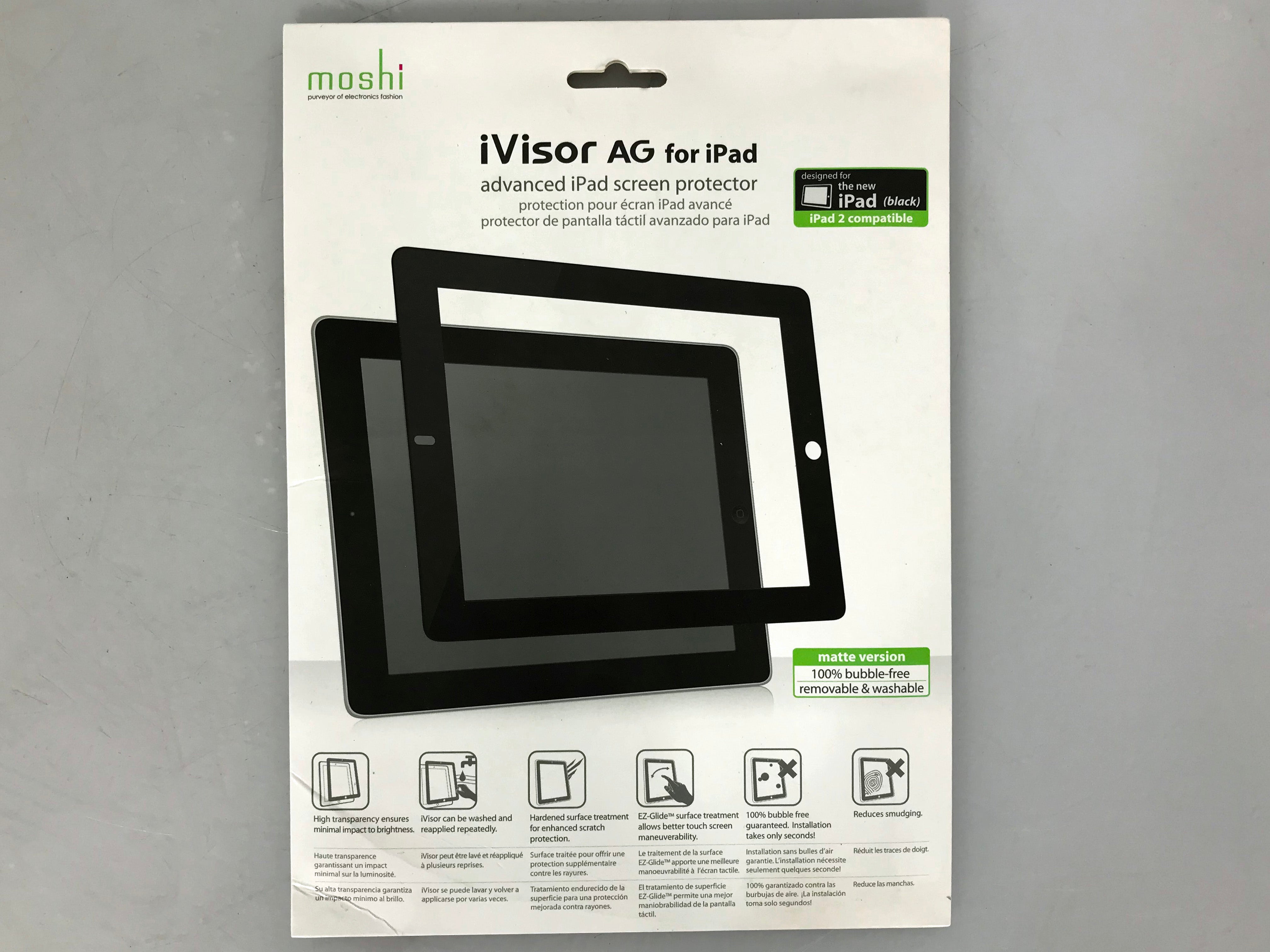 Moshi iVisor AG Screen Protector for iPad 2 and iPad 3