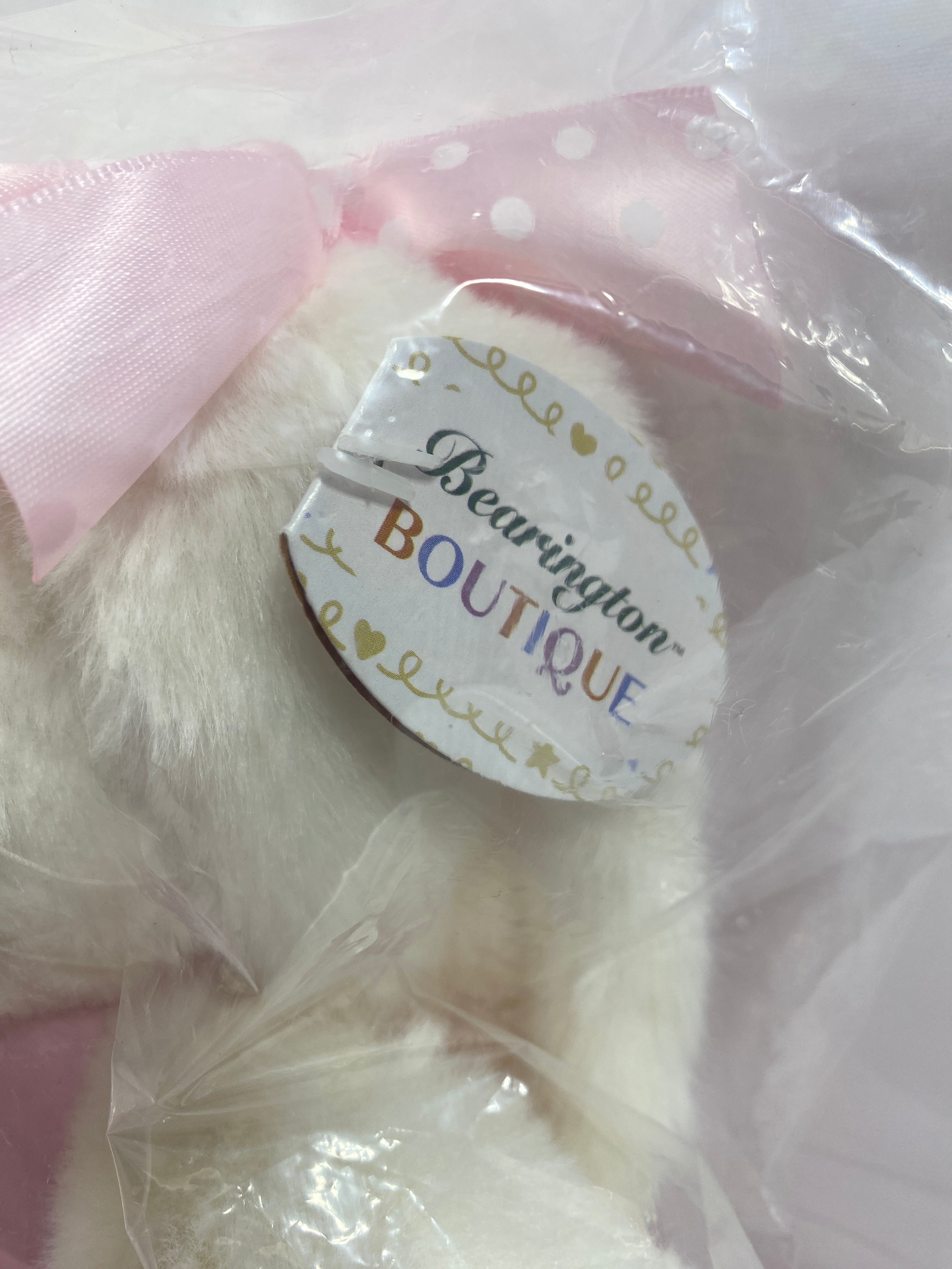 The Bearington Boutique Collection Pink Ballerina Bunny Plush Toy