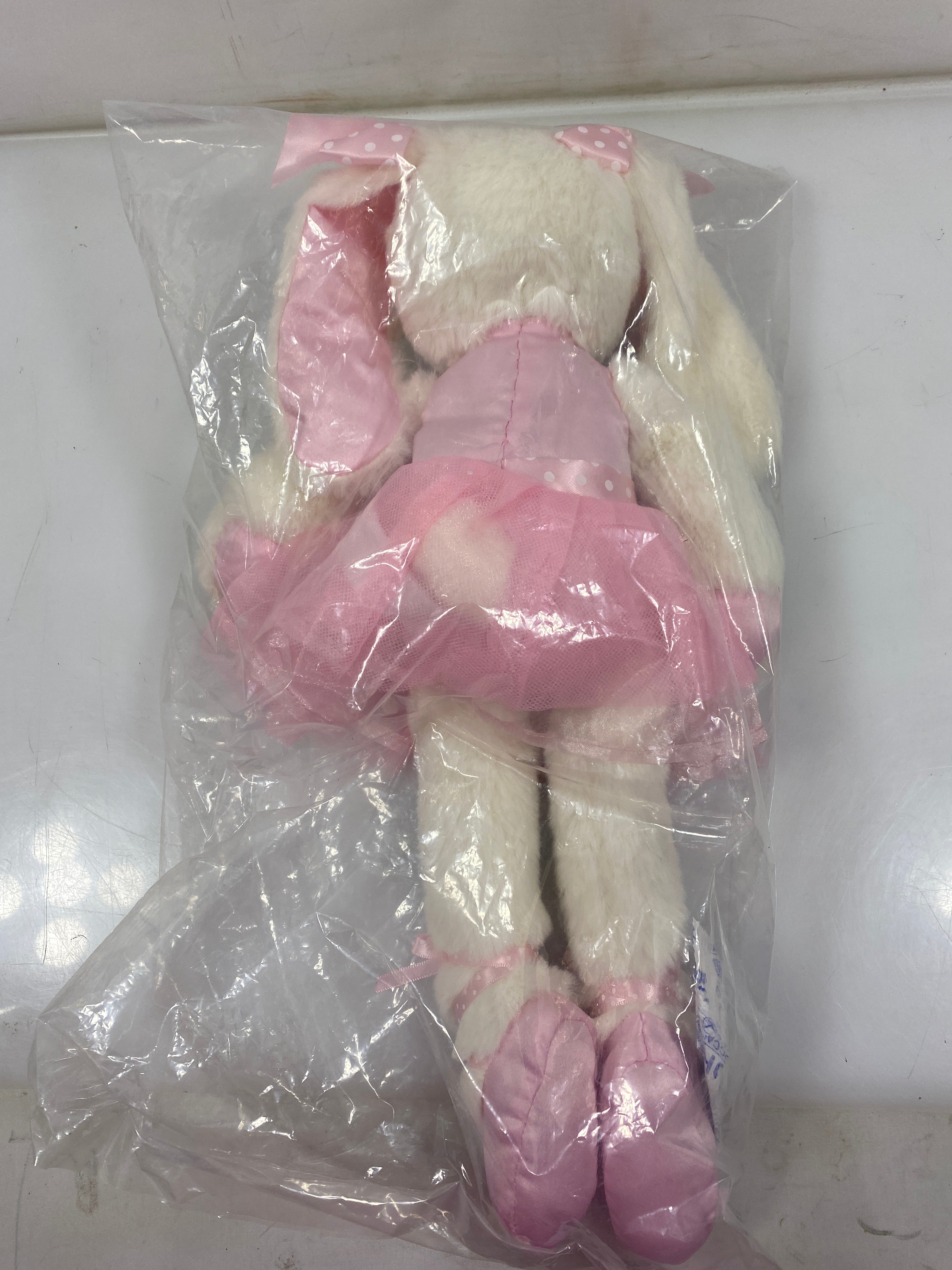 The Bearington Boutique Collection Pink Ballerina Bunny Plush Toy