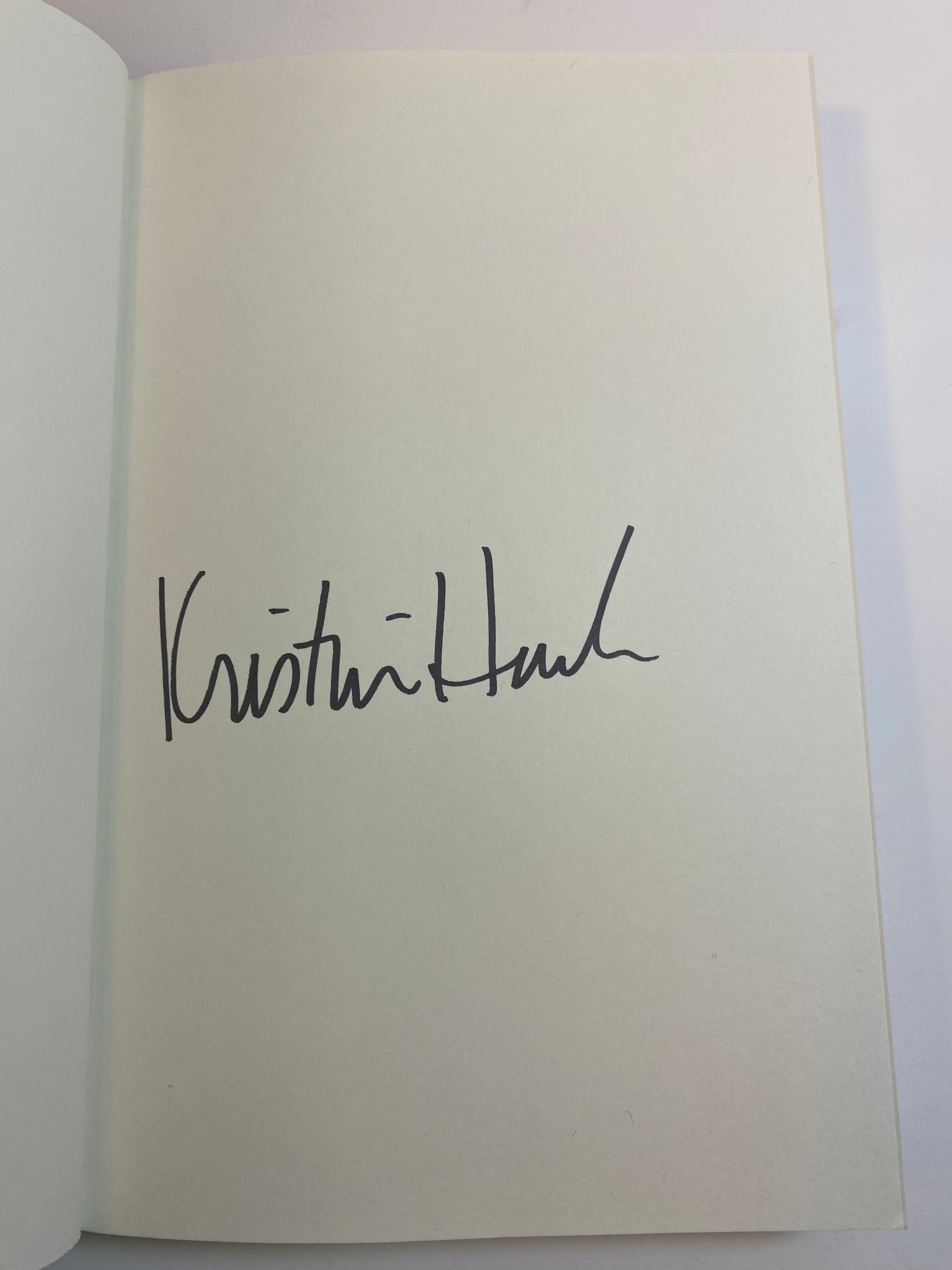 Fly Away Kristin Hannah HCDJ 2013 First Edition *signed*