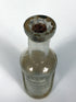 Antique Hoyt's German Cologne Embossed Glass Bottle with Paper Label
