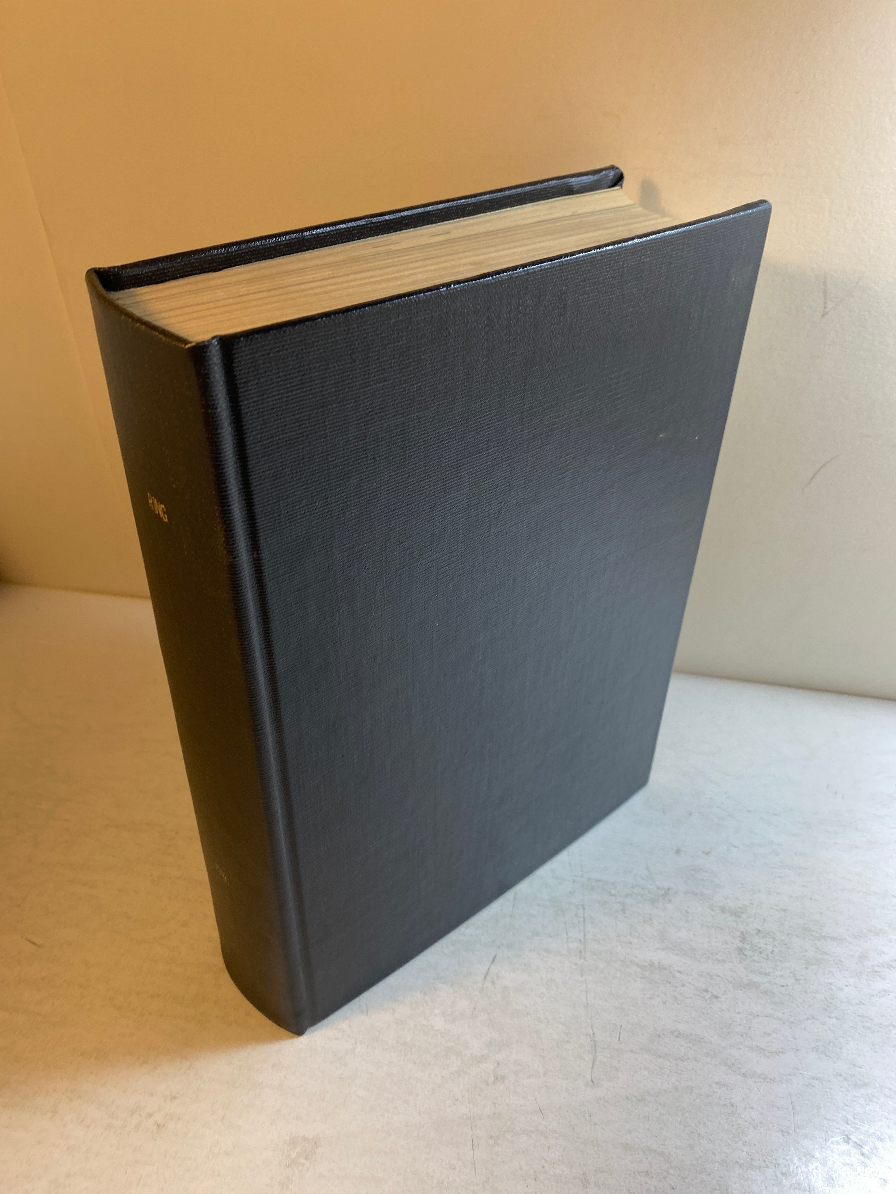 Full Run Lot of 12 Ring Boxing Magazine 1980 Library Bound