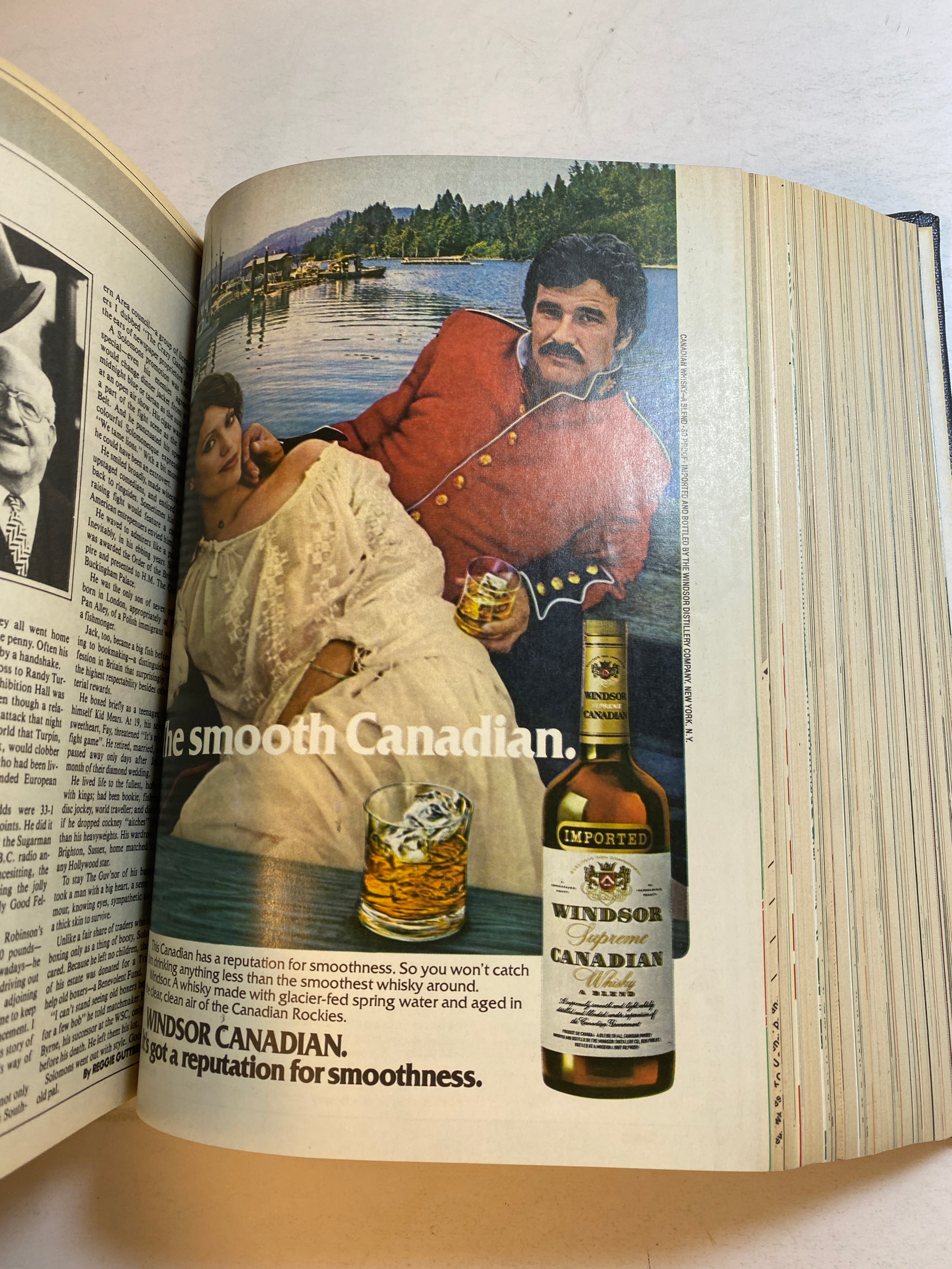 Full Run Lot of 12 Ring Boxing Magazine 1980 Library Bound