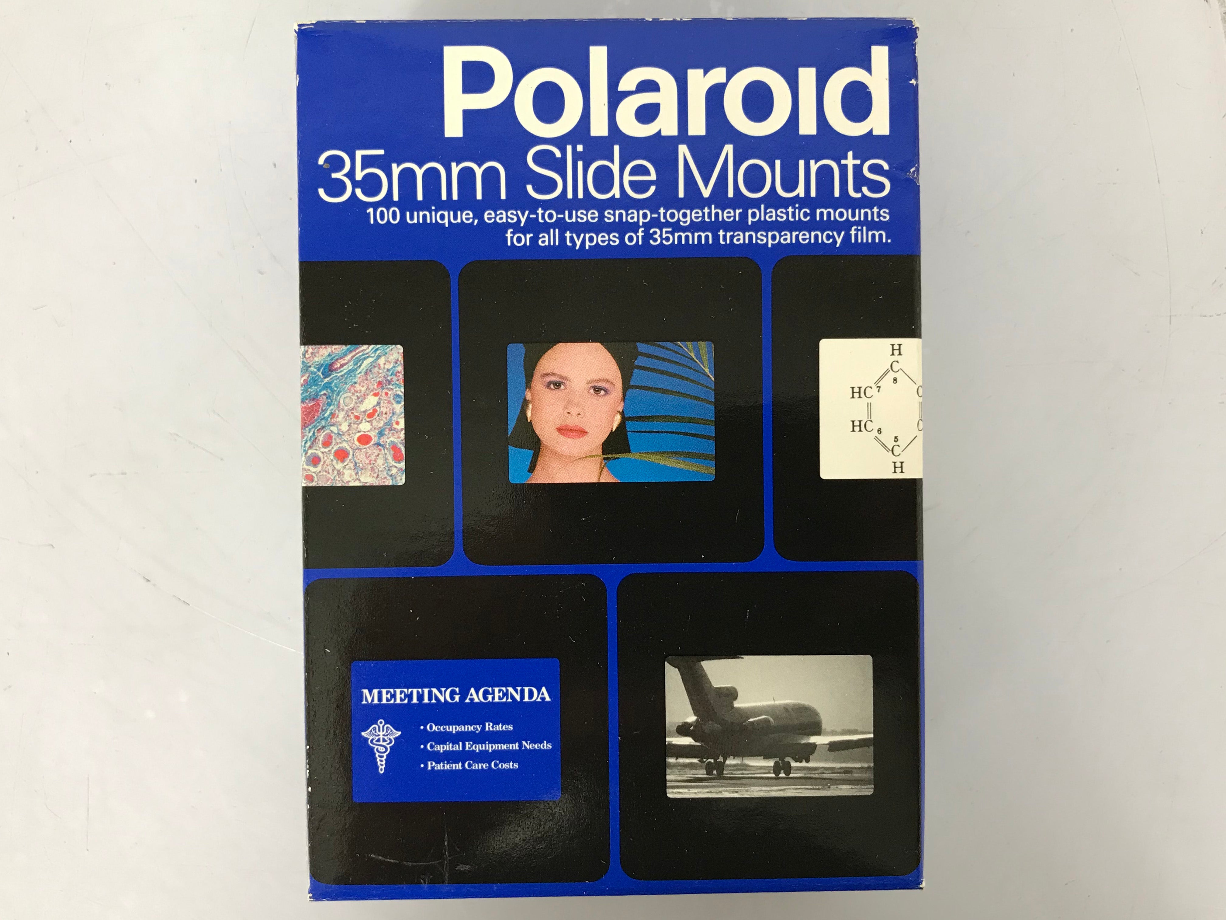Polaroid 35mm Snap-Together Slide Mounts Box of 100