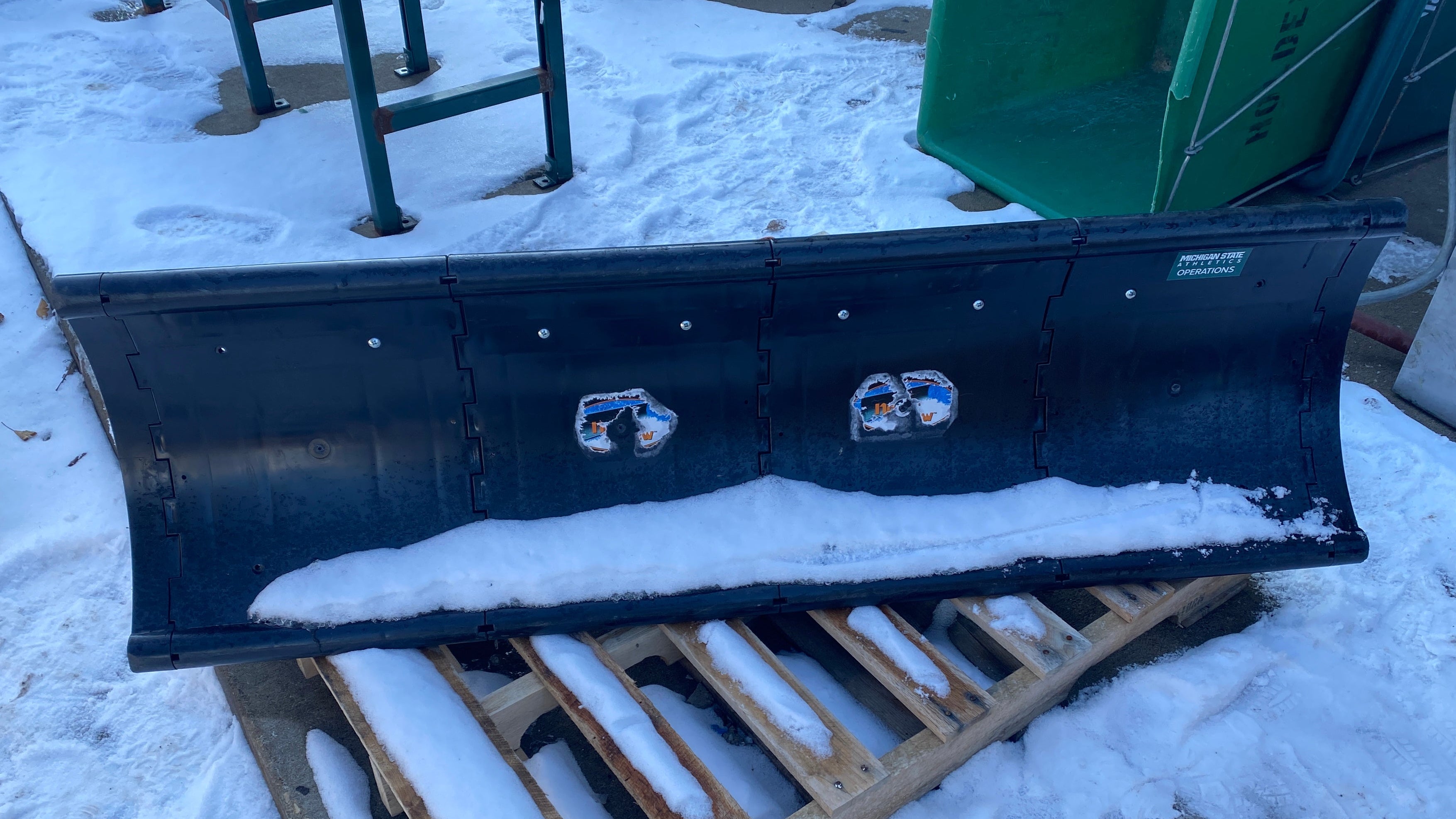 Nordic Plow with Mount for Utility Cart