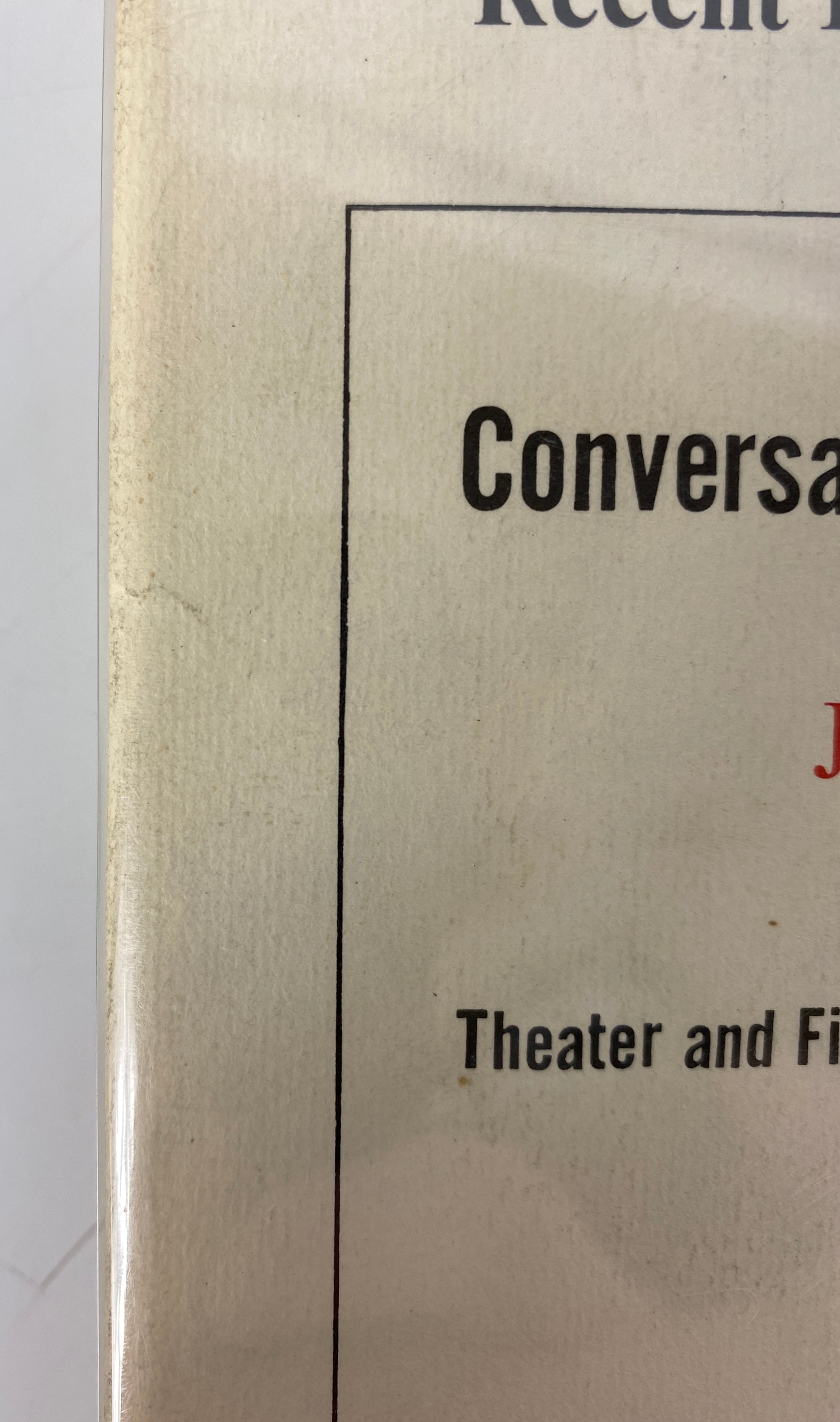 Eugene Ionesco Conversations and Killing Game Signed/Inscribed