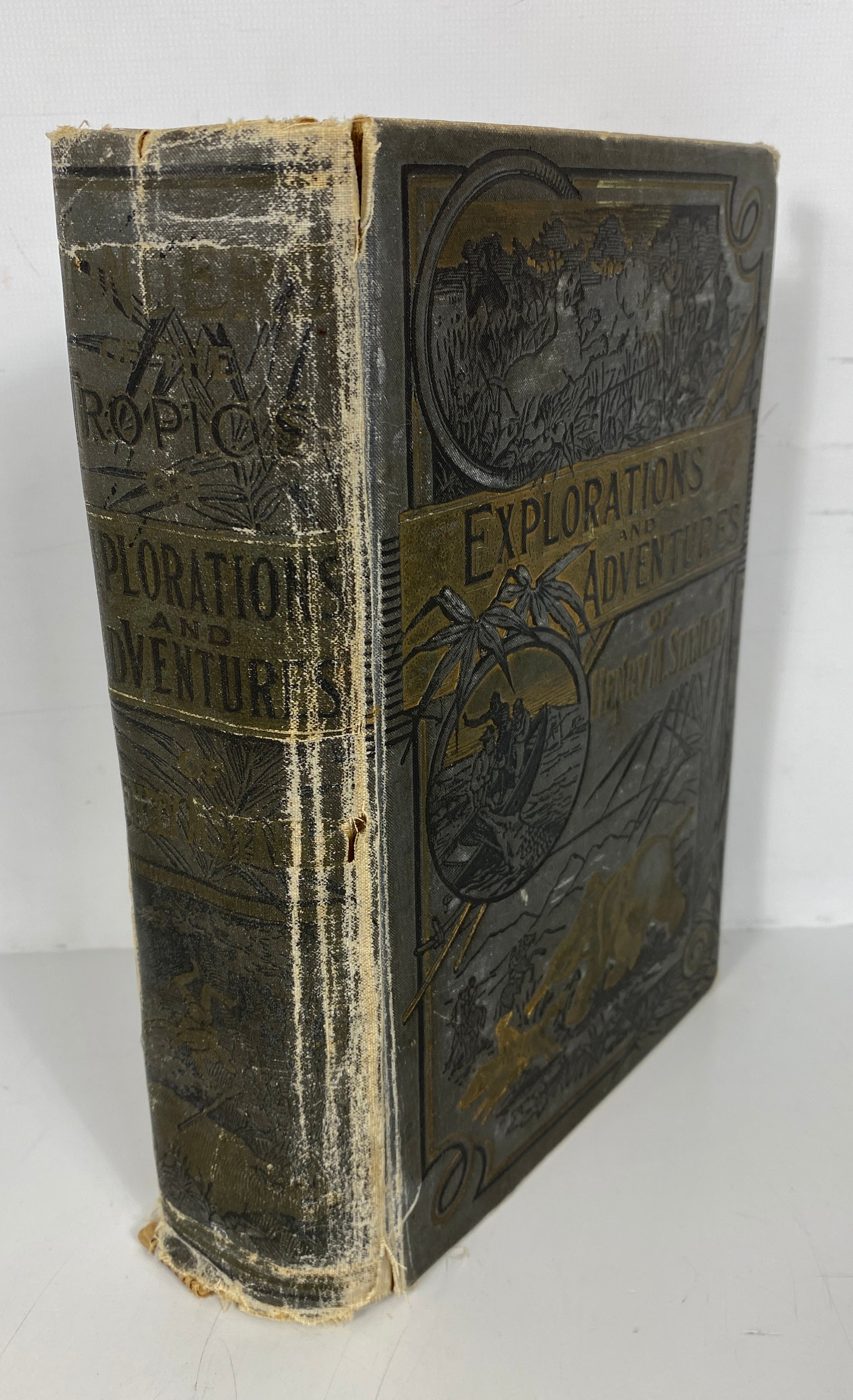 Explorations and Adventures of Henry M. Stanley 1889 Rough Condition but Complete