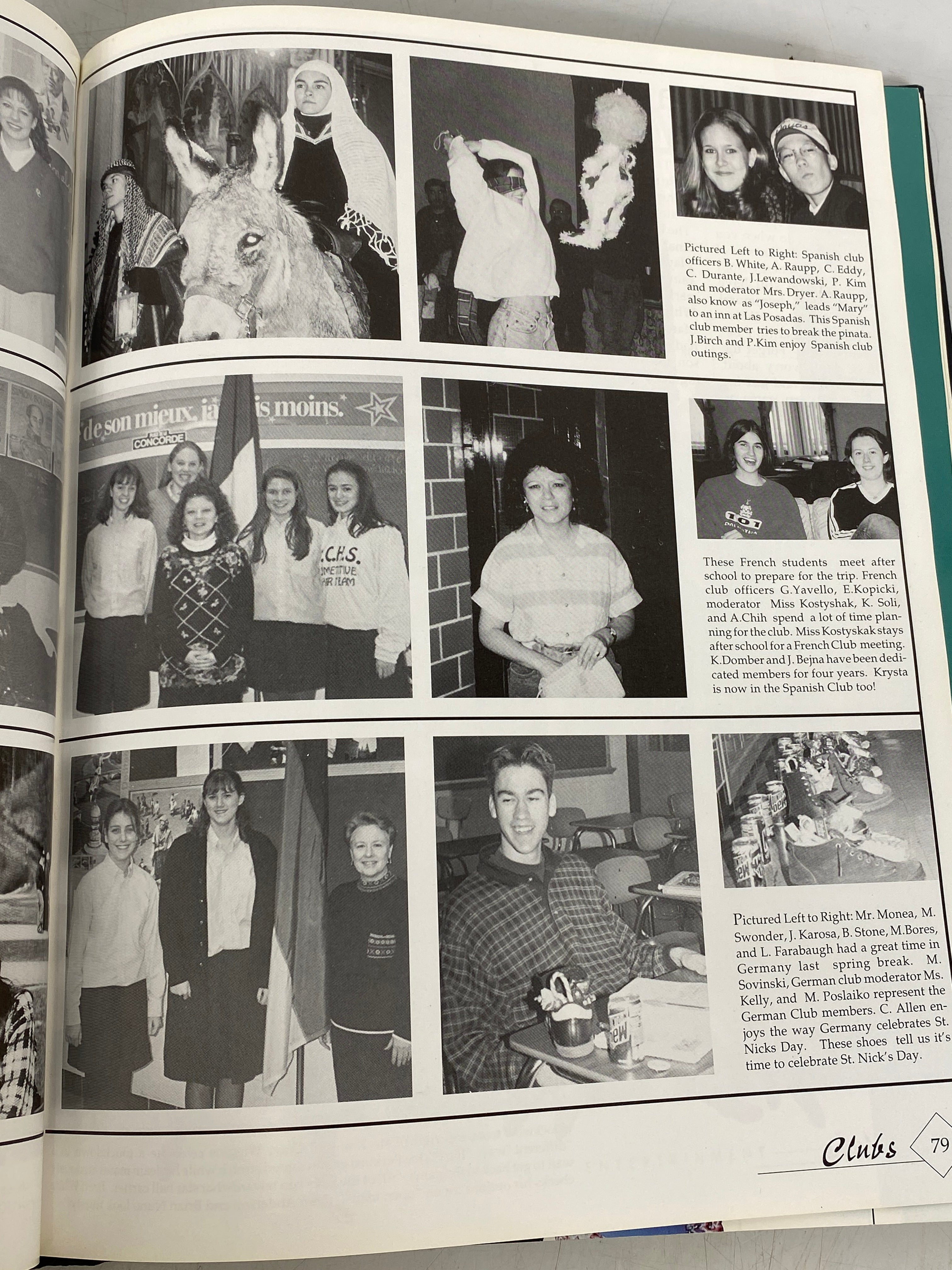 1997 Divine Child High School Yearbook Dearborn Michigan HC