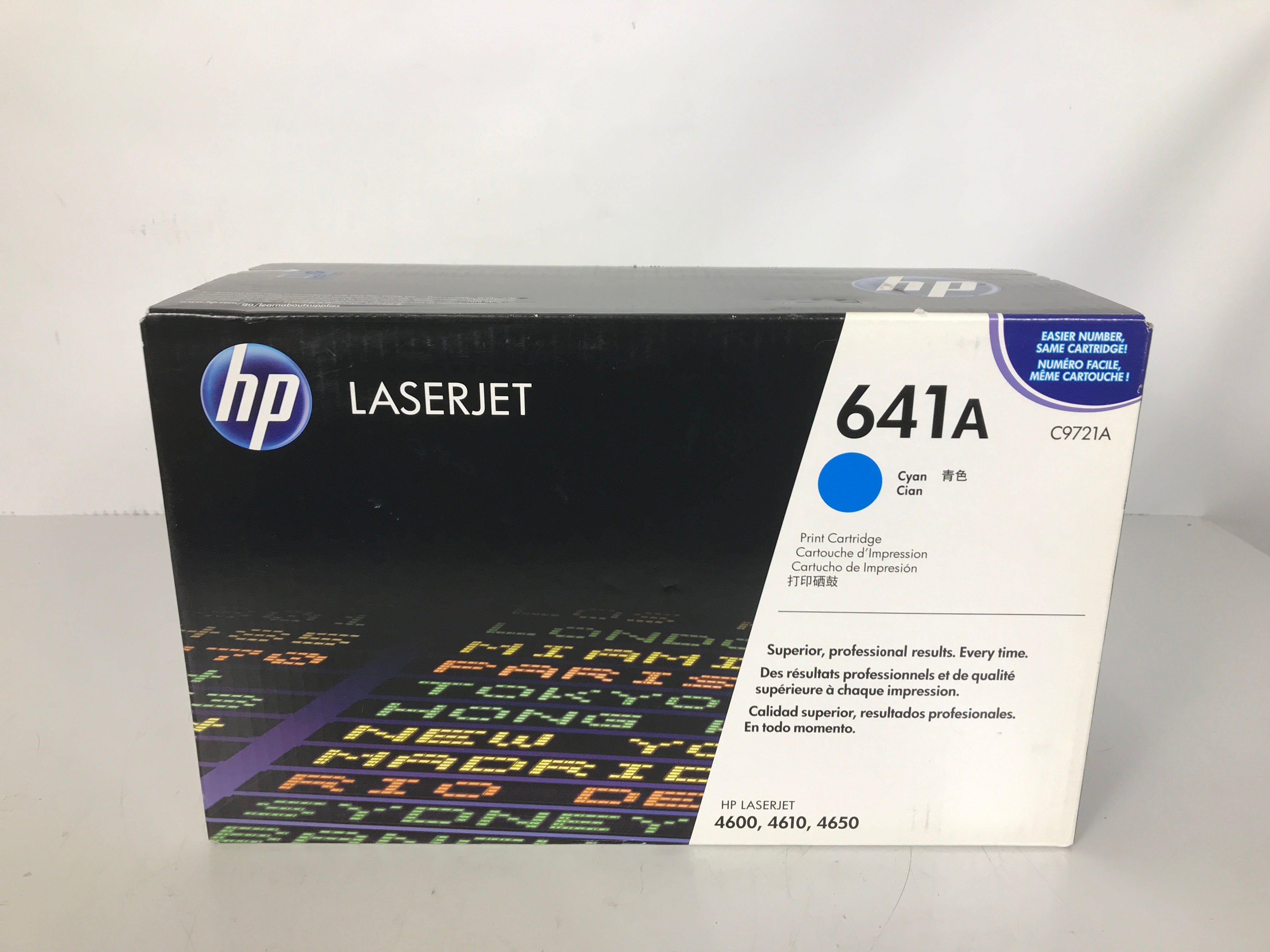 HP LaserJet 641A C9721A Cyan Print Cartridge *New*