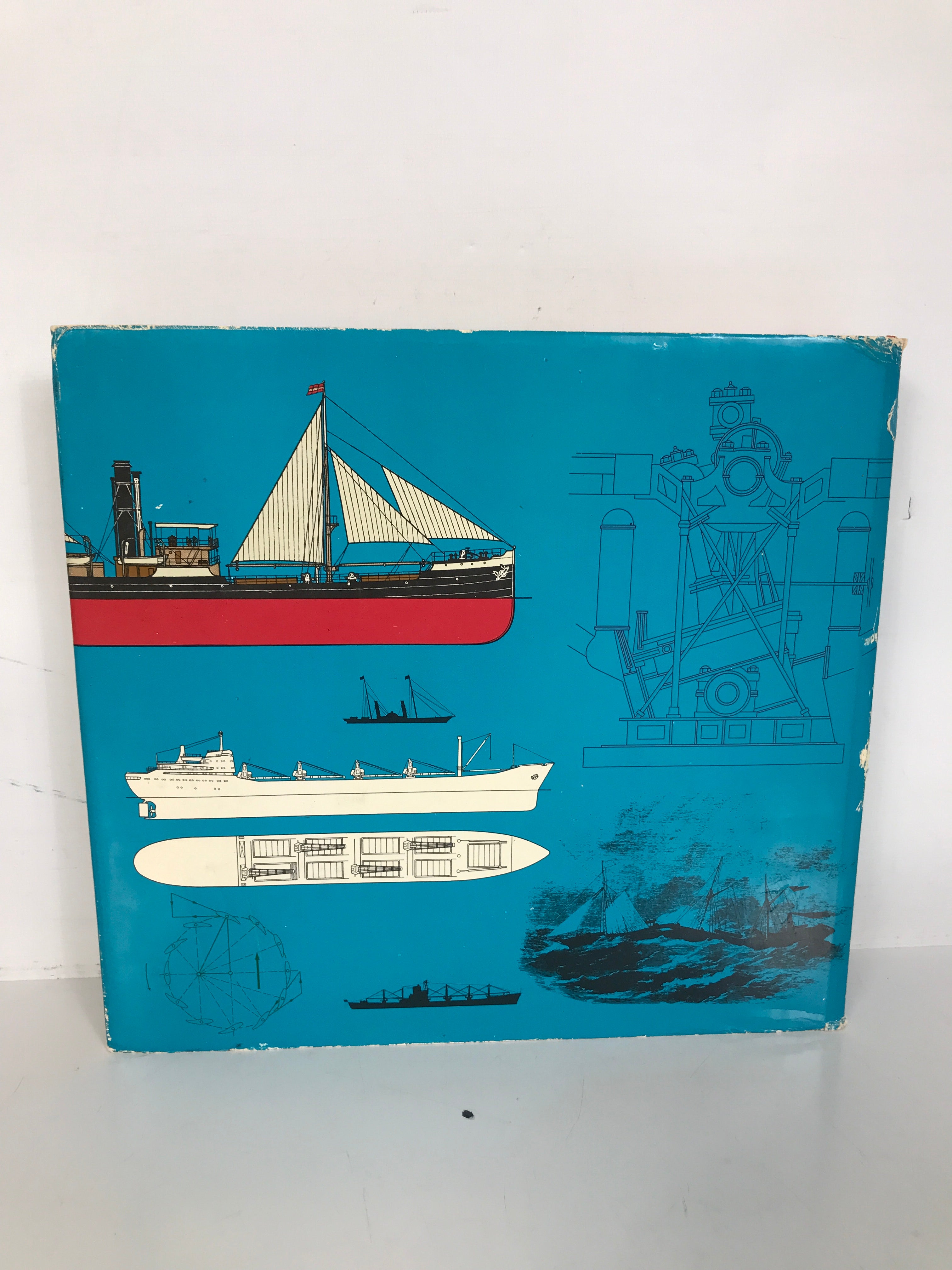 The Engine Powered Vessel Baker/Tryckare 1965 Grosset & Dunlap HC DJ