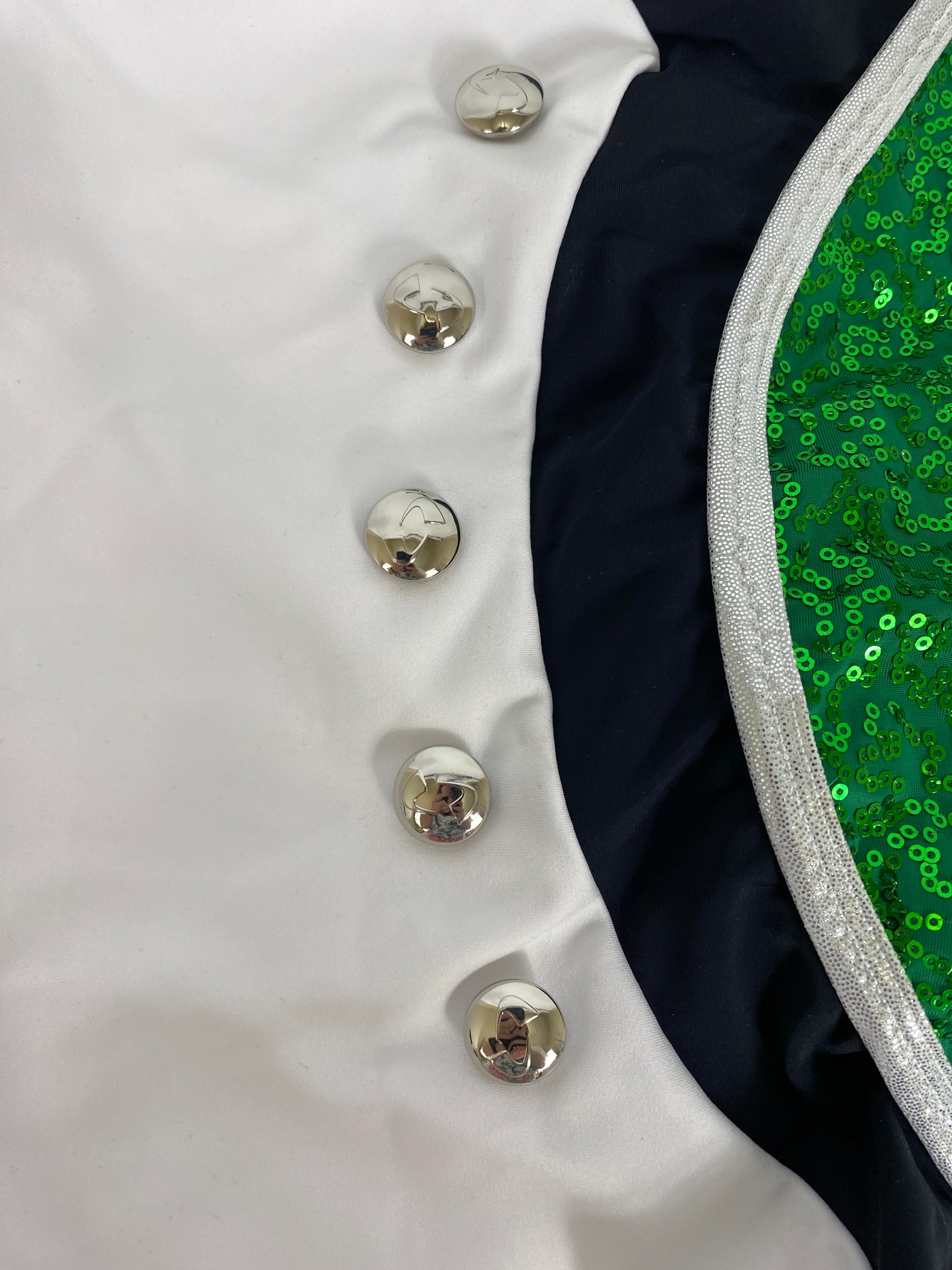 Spartan Marching Band Color Guard Uniform Top Mens Medium Long