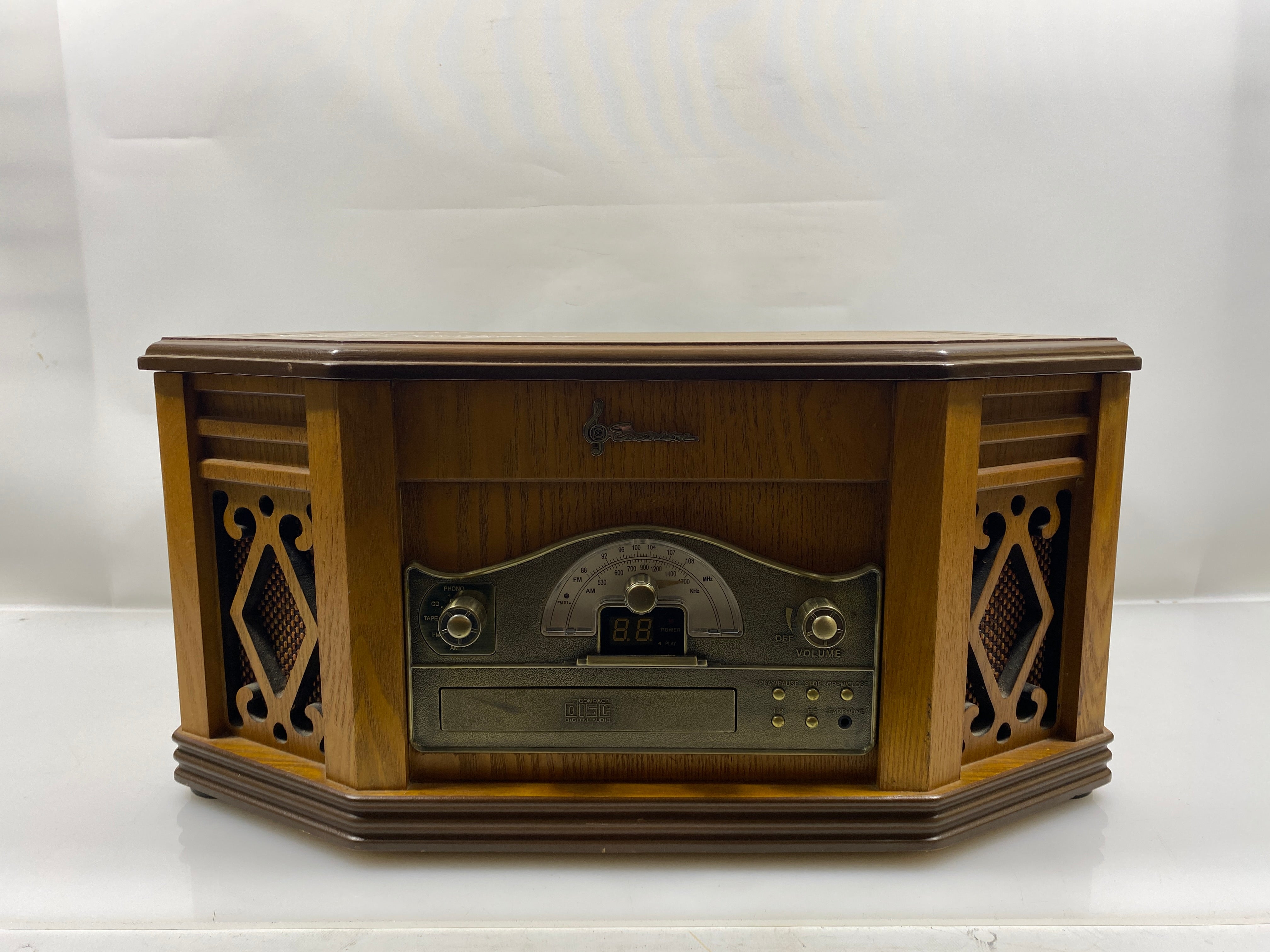Vintage Emerson NR303TT Turntable Vinyl Record Player