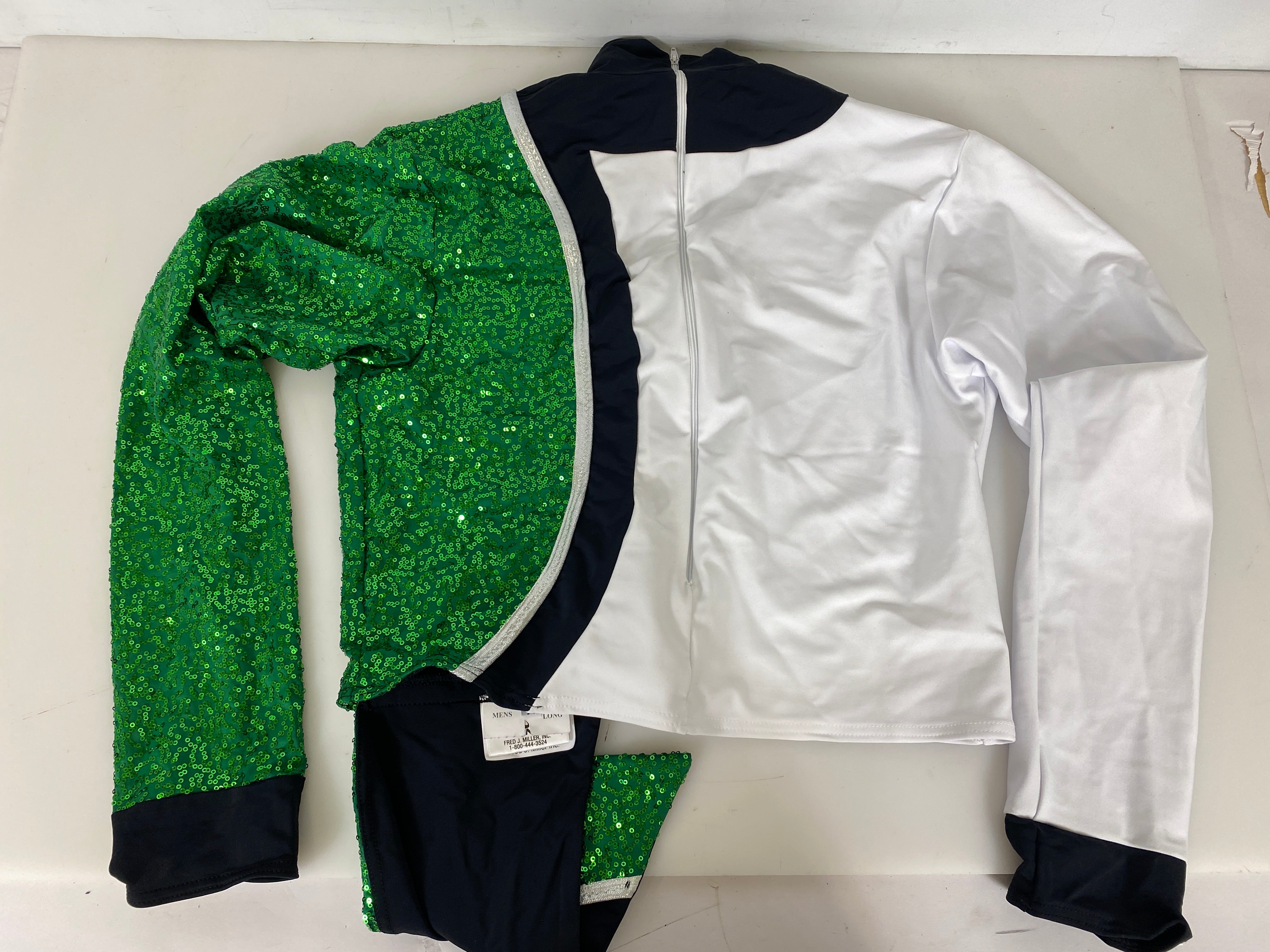 Spartan Marching Band Color Guard Uniform Top Mens Medium Long
