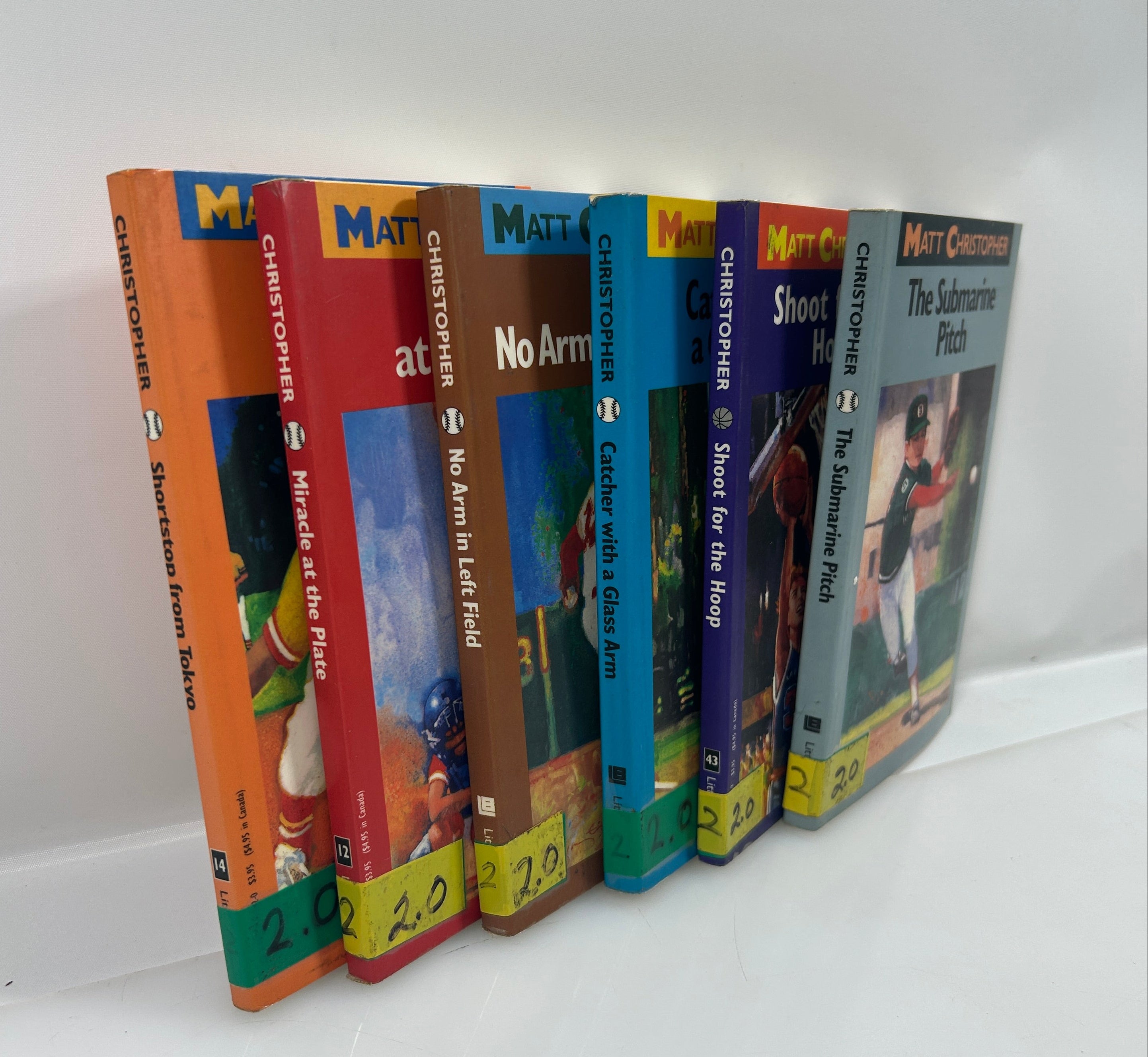 Lot of 6 Sports Chapter Books by Matt Christoper SC