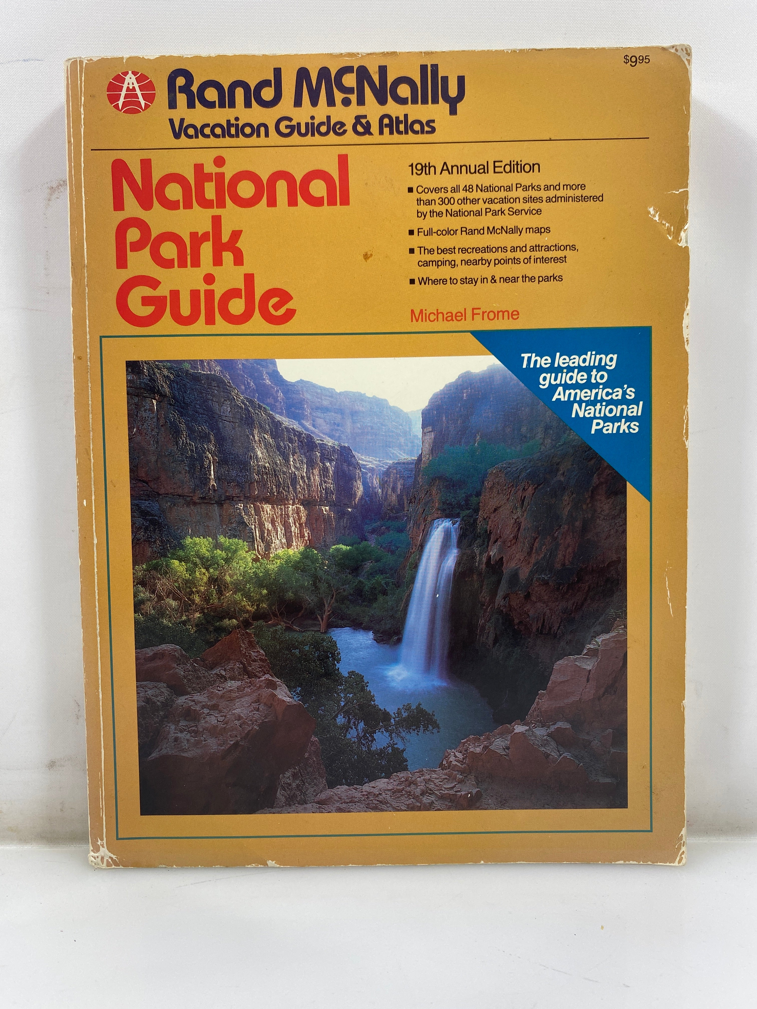 National Park Guide by Michael Frome Rand McNally 1985 SC
