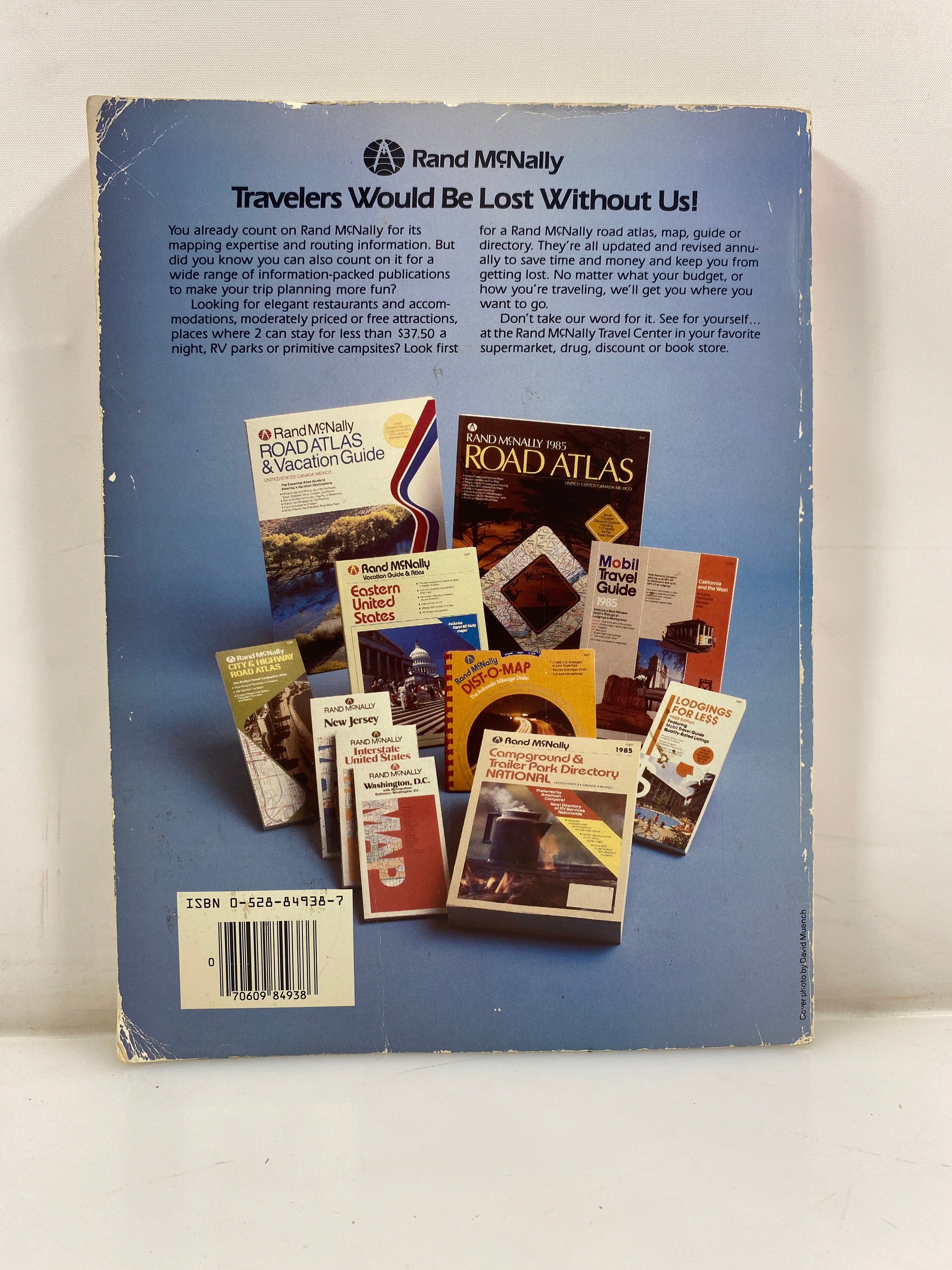 National Park Guide by Michael Frome Rand McNally 1985 SC