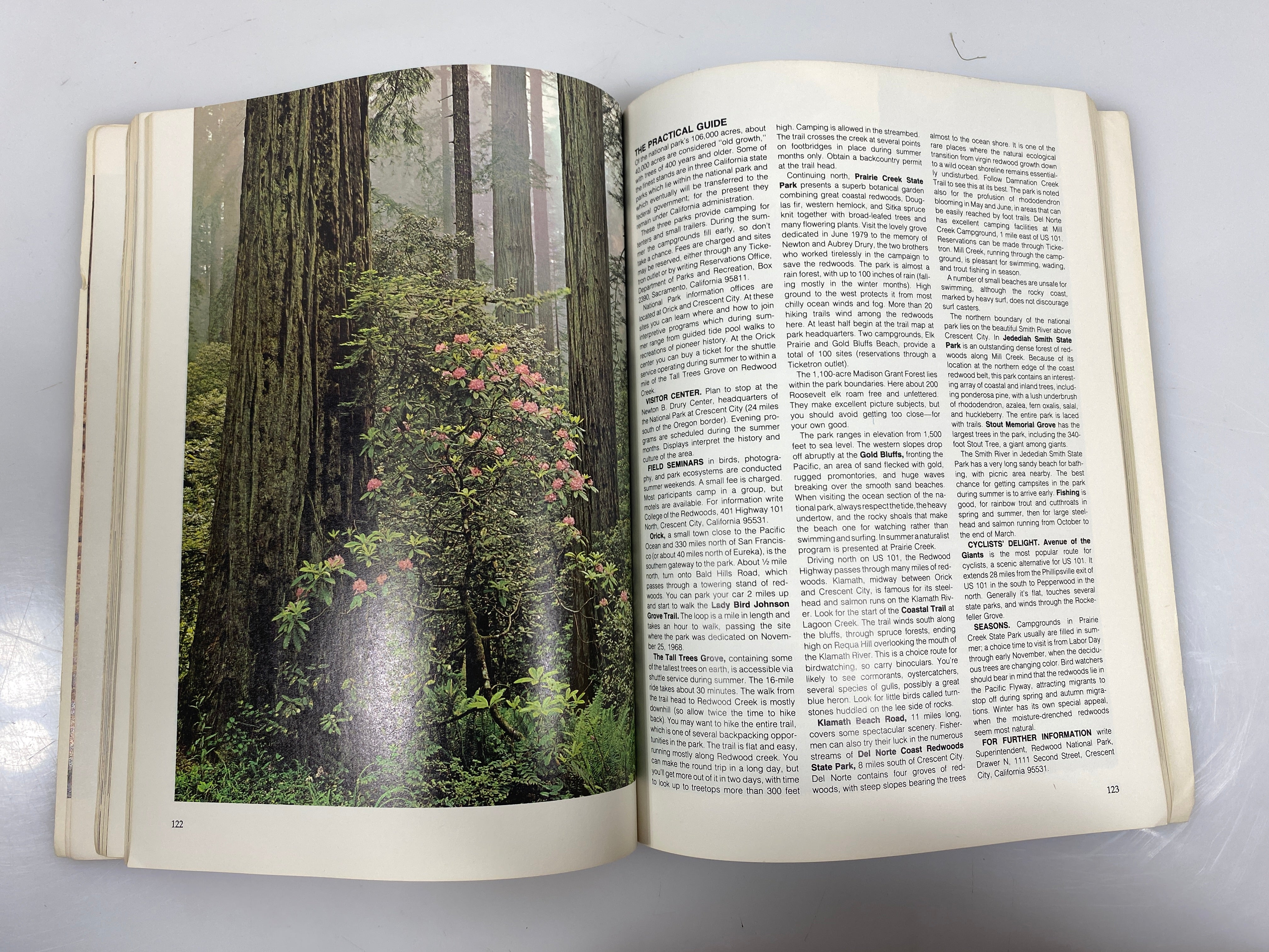 National Park Guide by Michael Frome Rand McNally 1985 SC