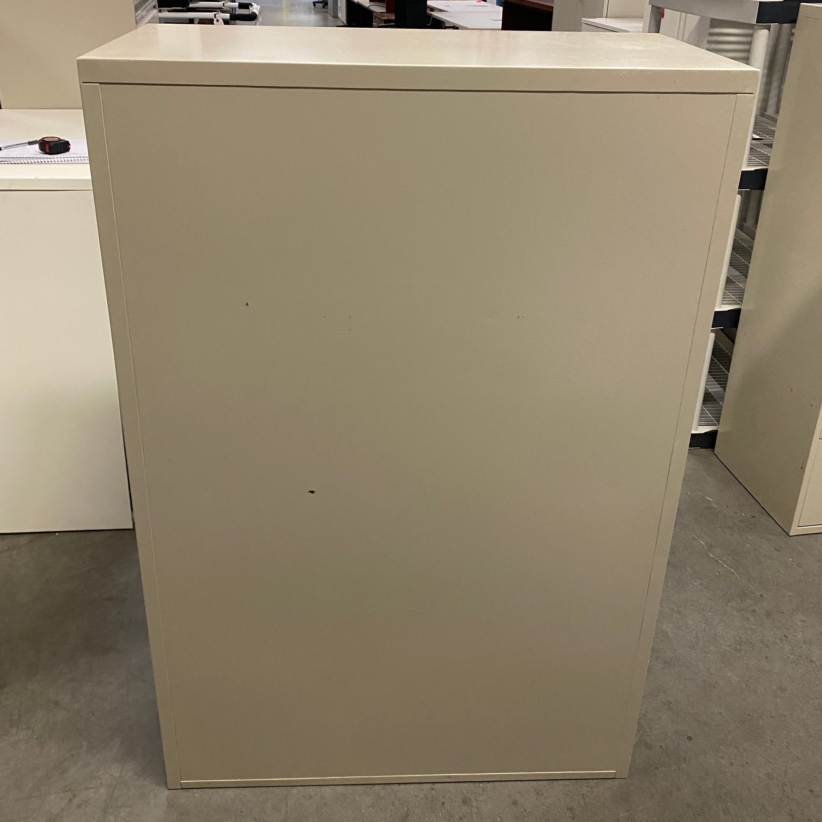 Global Grey File Cabinet w/ Shelves
