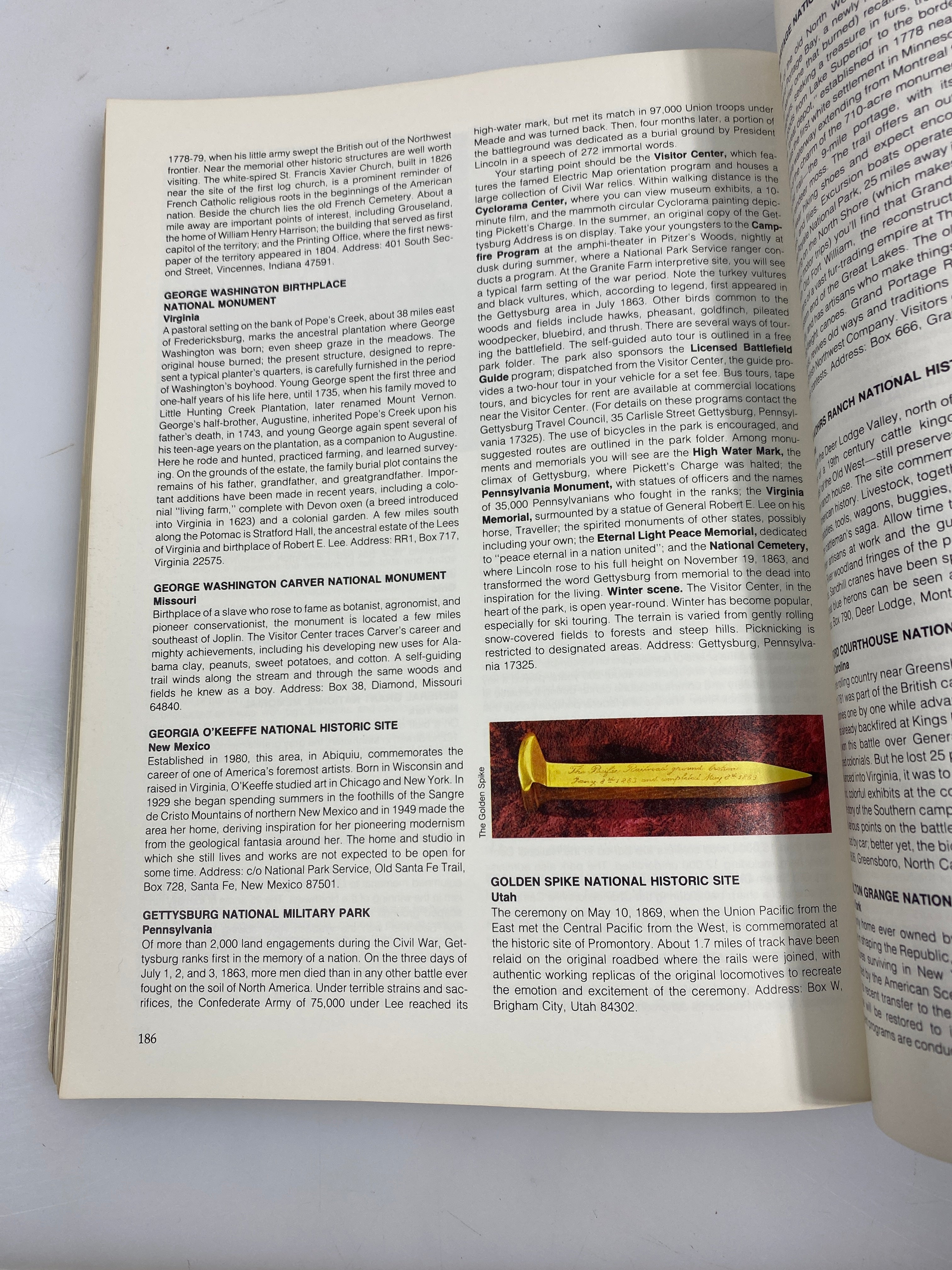 National Park Guide by Michael Frome Rand McNally 1985 SC