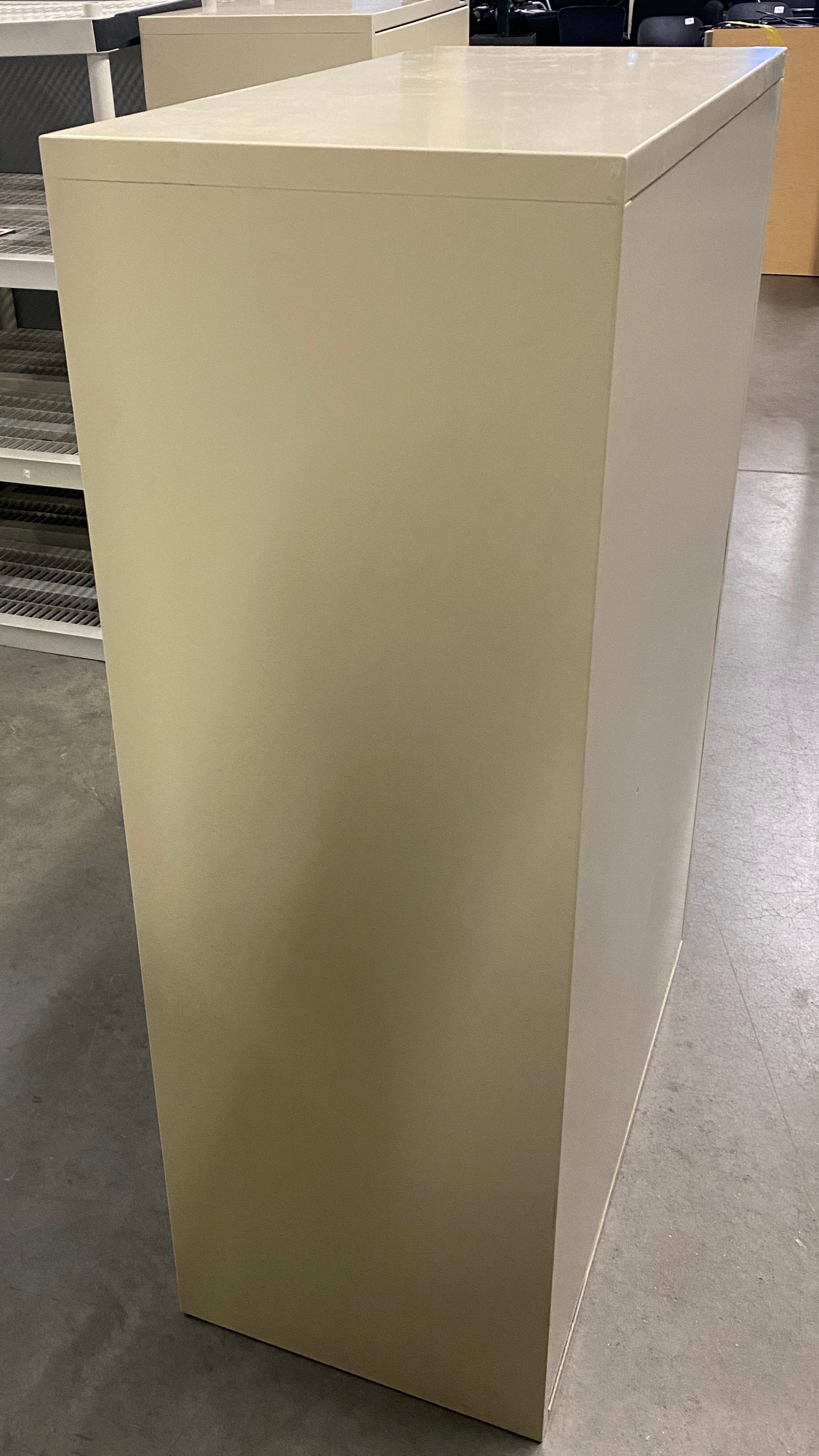 Global Grey File Cabinet w/ Shelves