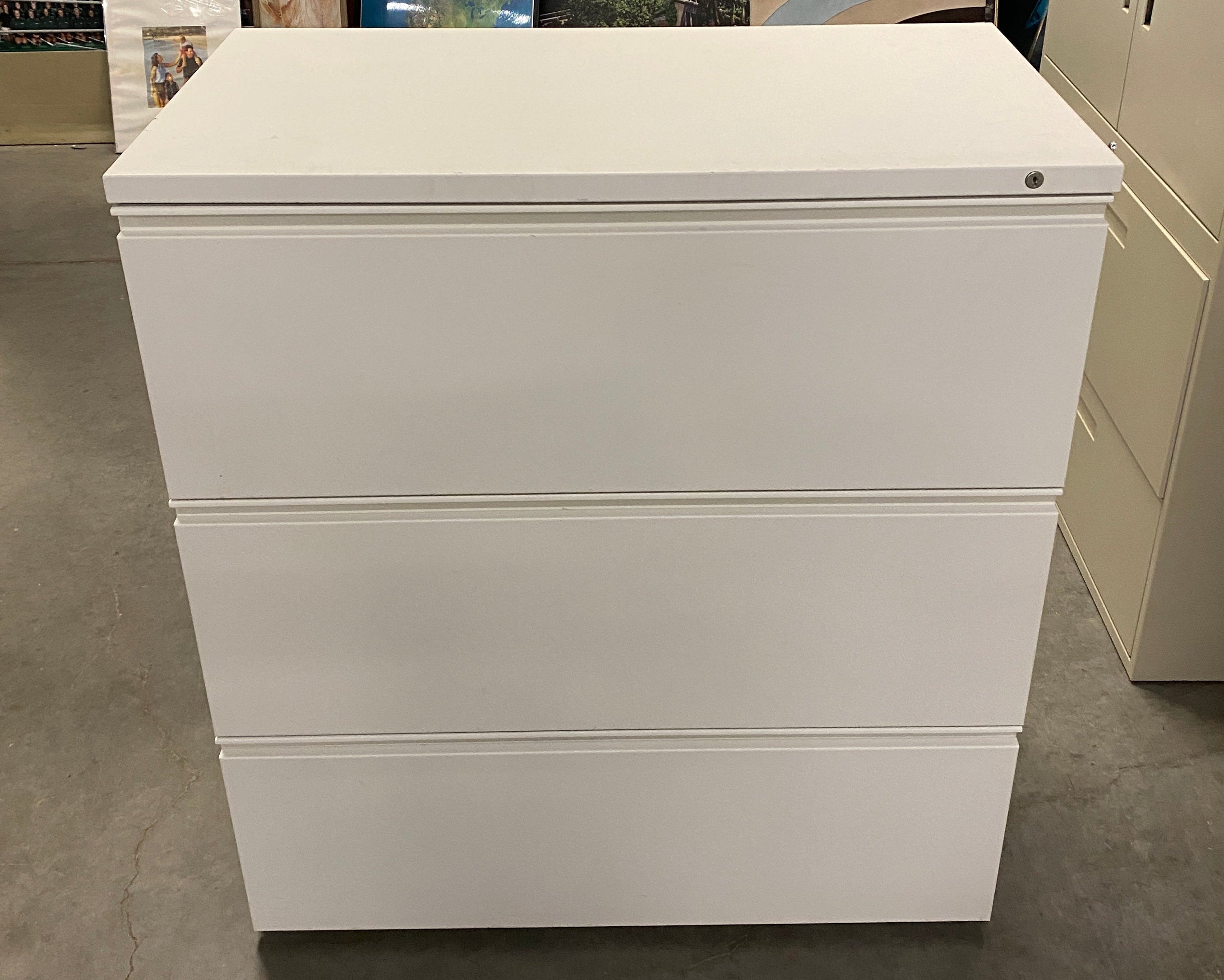 Herman Miller  #872772 3 Drawer File Cabinet