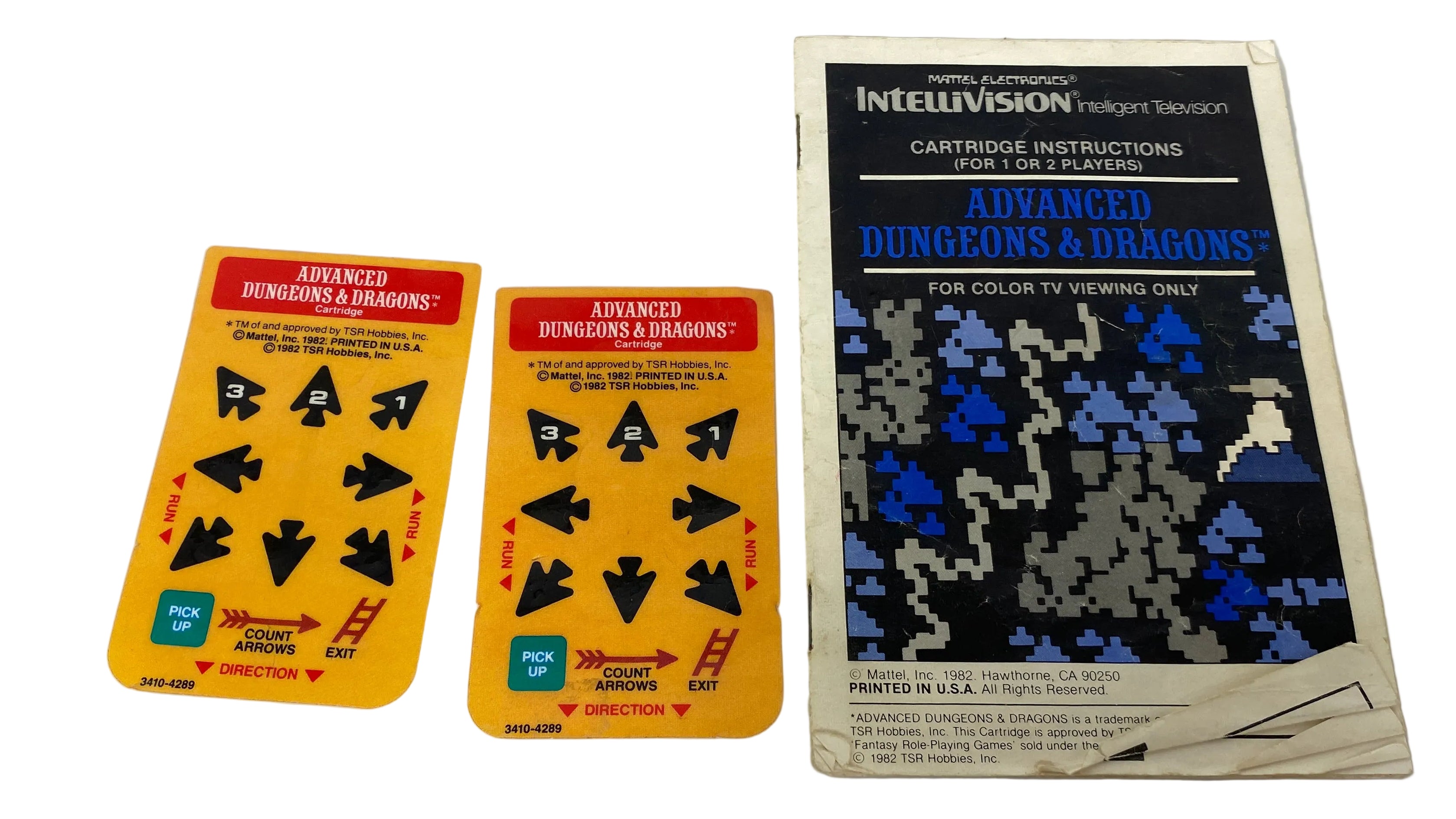 Mattel Electronics Advanced Dungeons And Dragons For Intellivision *No Game*