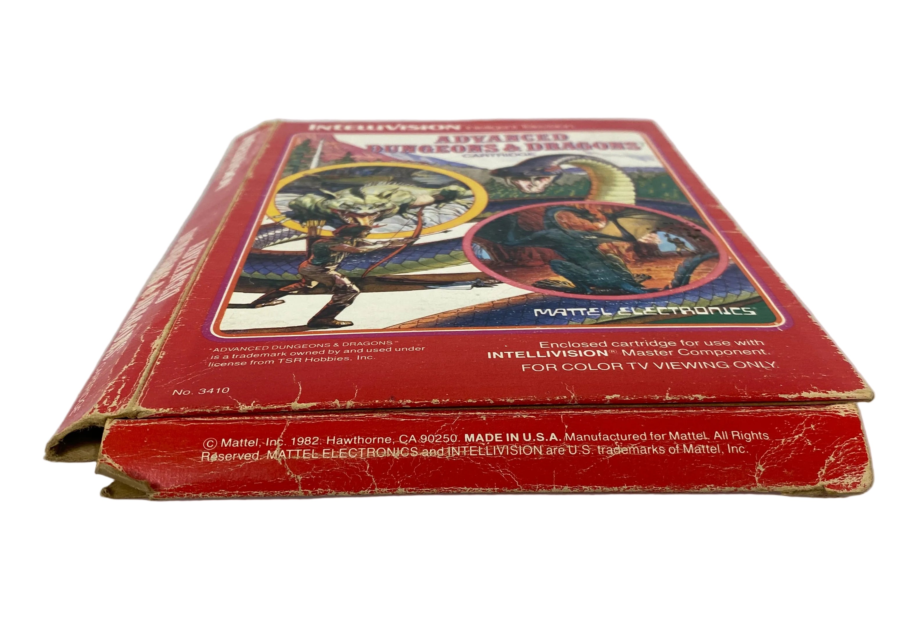 Mattel Electronics Advanced Dungeons And Dragons For Intellivision *No Game*