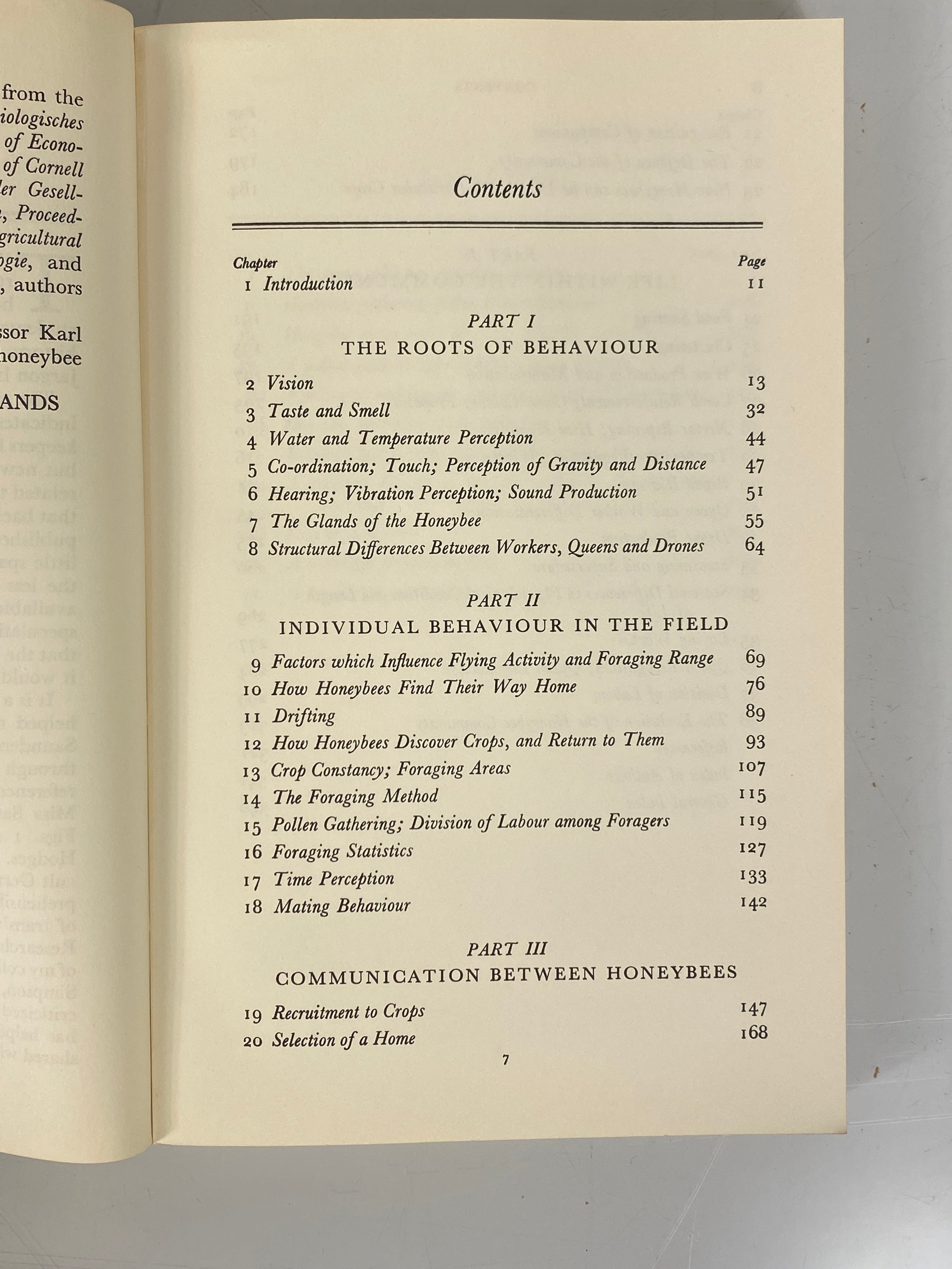 The Behaviour and Social Life of Honeybees Ribbands 1964 Dover SC