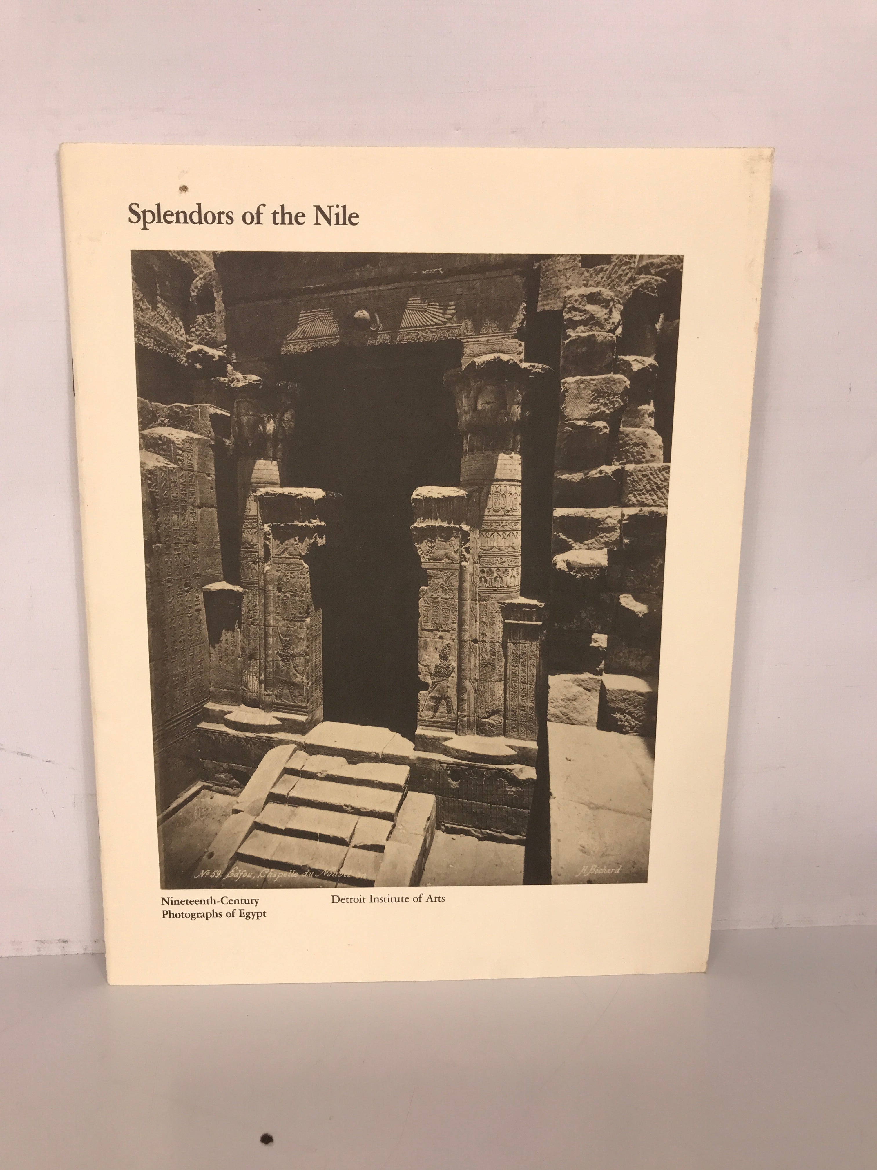 Splendors of the Nile 19th Century Photographs of Egypt DIA 1989 SC