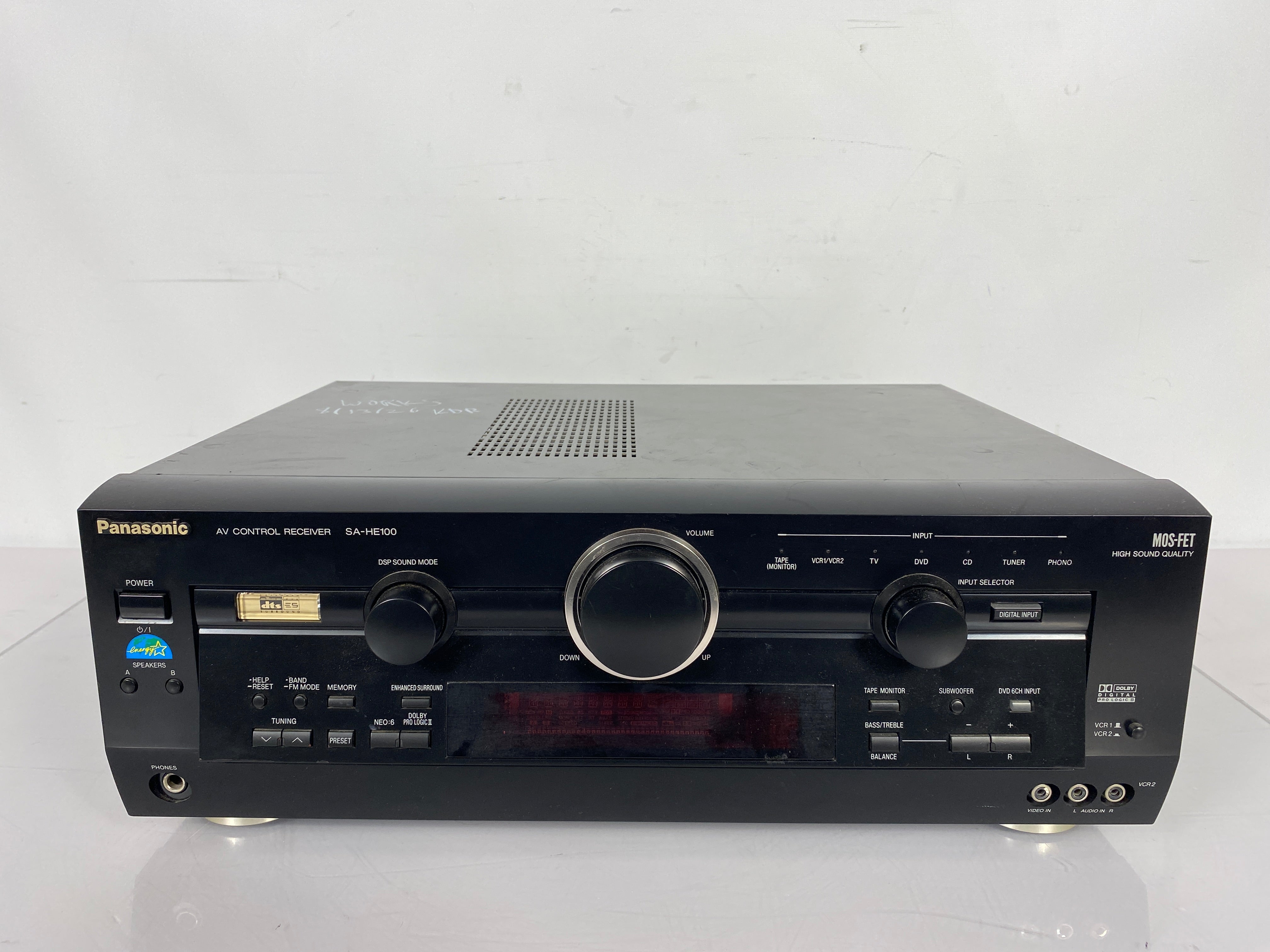 Panasonic SA-HE100 AV Control Receiver