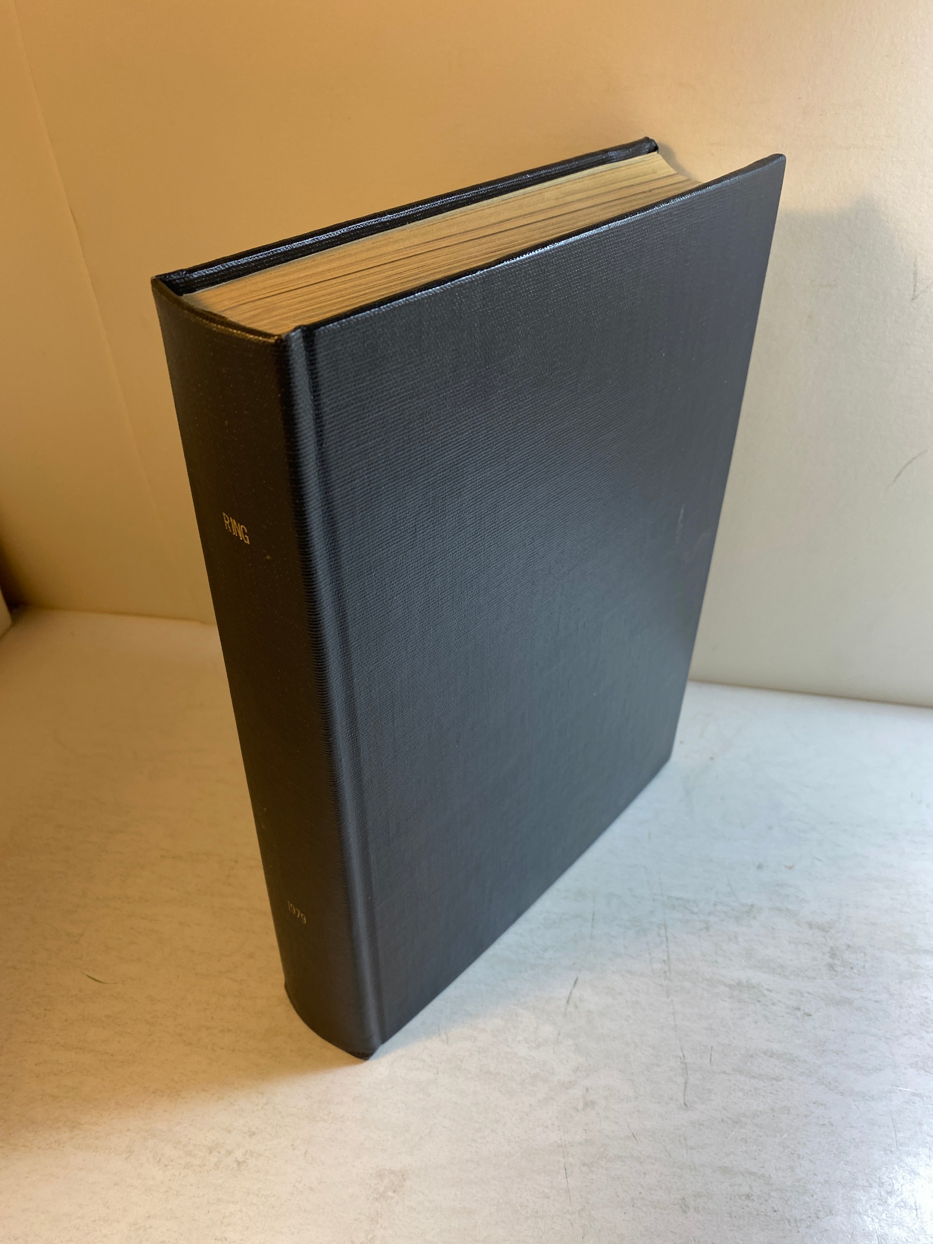 Full Run Lot of 11 Ring Boxing Magazine 1979 Library Bound