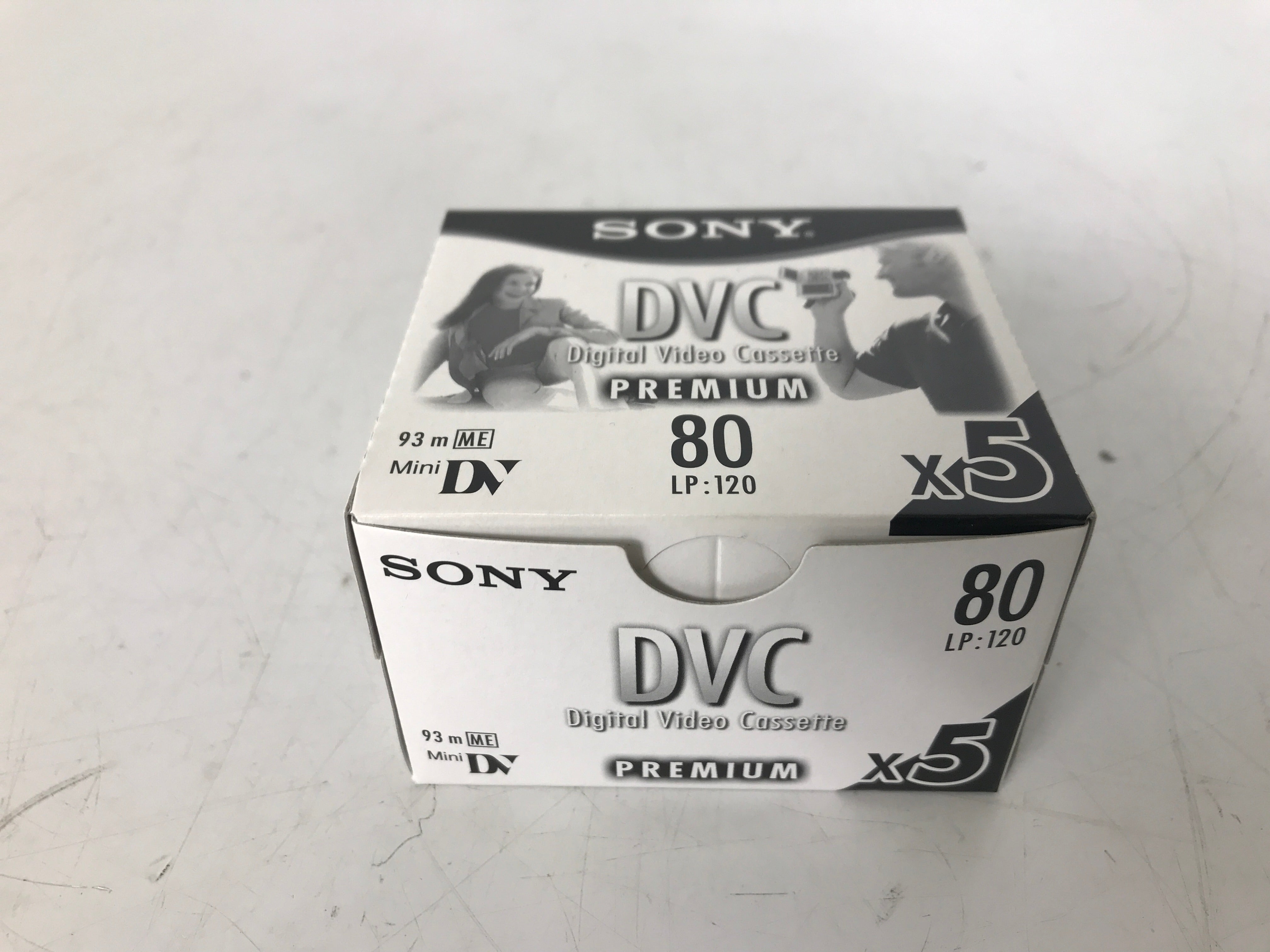 Sony DVC 80 DVM80PRL Premium Digital Video Cassette, 5 Pack