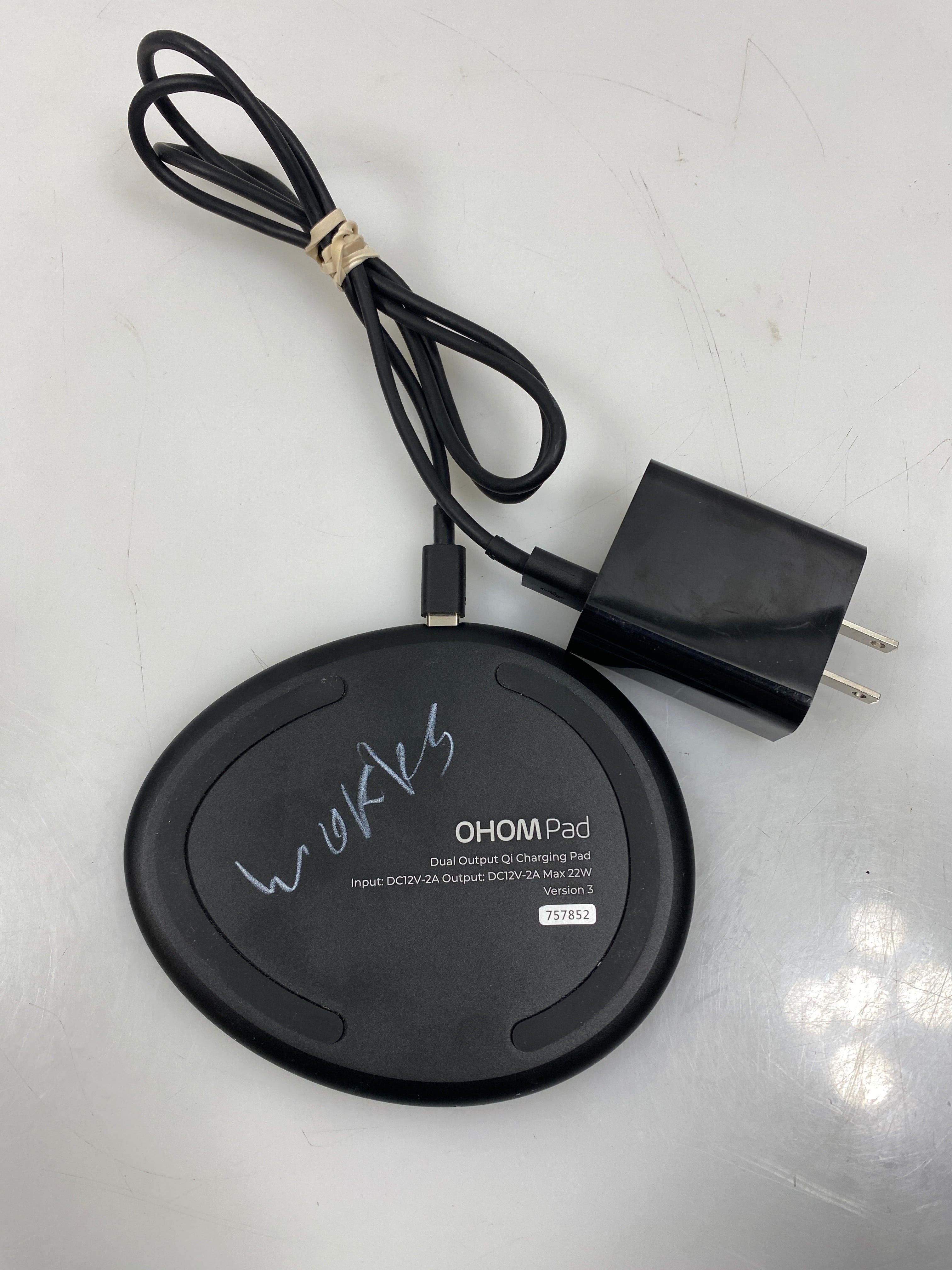 Ohom Pad 3 Dual Output Qi Charging Pad