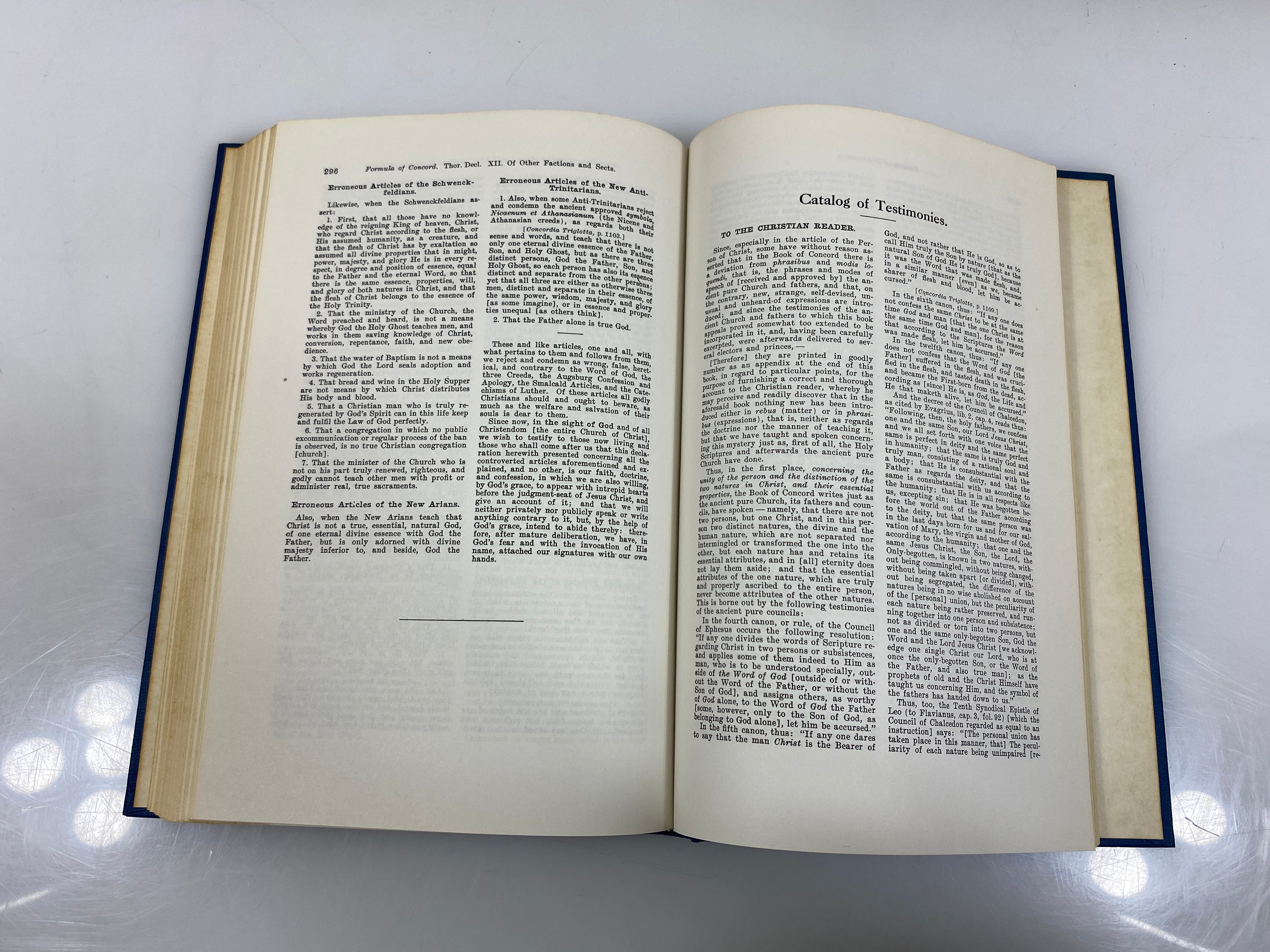 Concordia or Book of Concord Concordia Publishing House 1952 HC